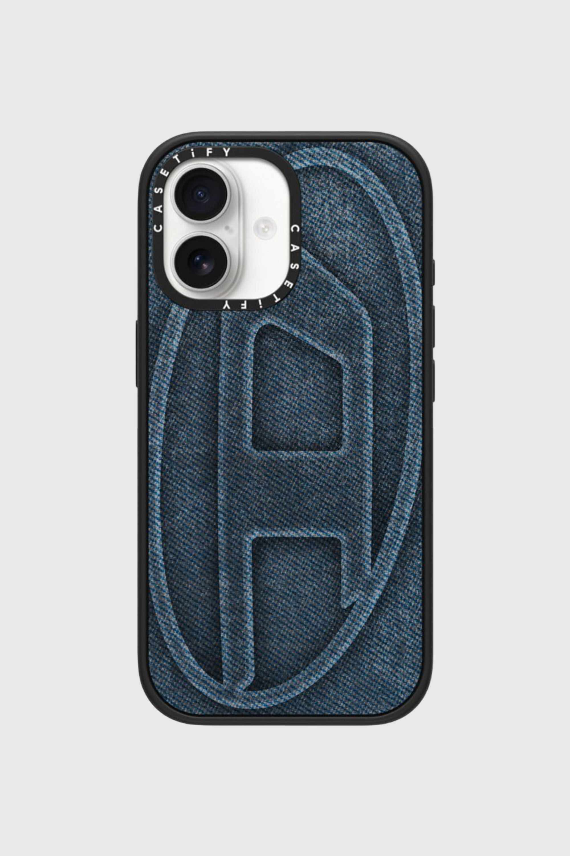 Women's Oval D impact case for iPhone 17 | Blue | Diesel {{Country}}