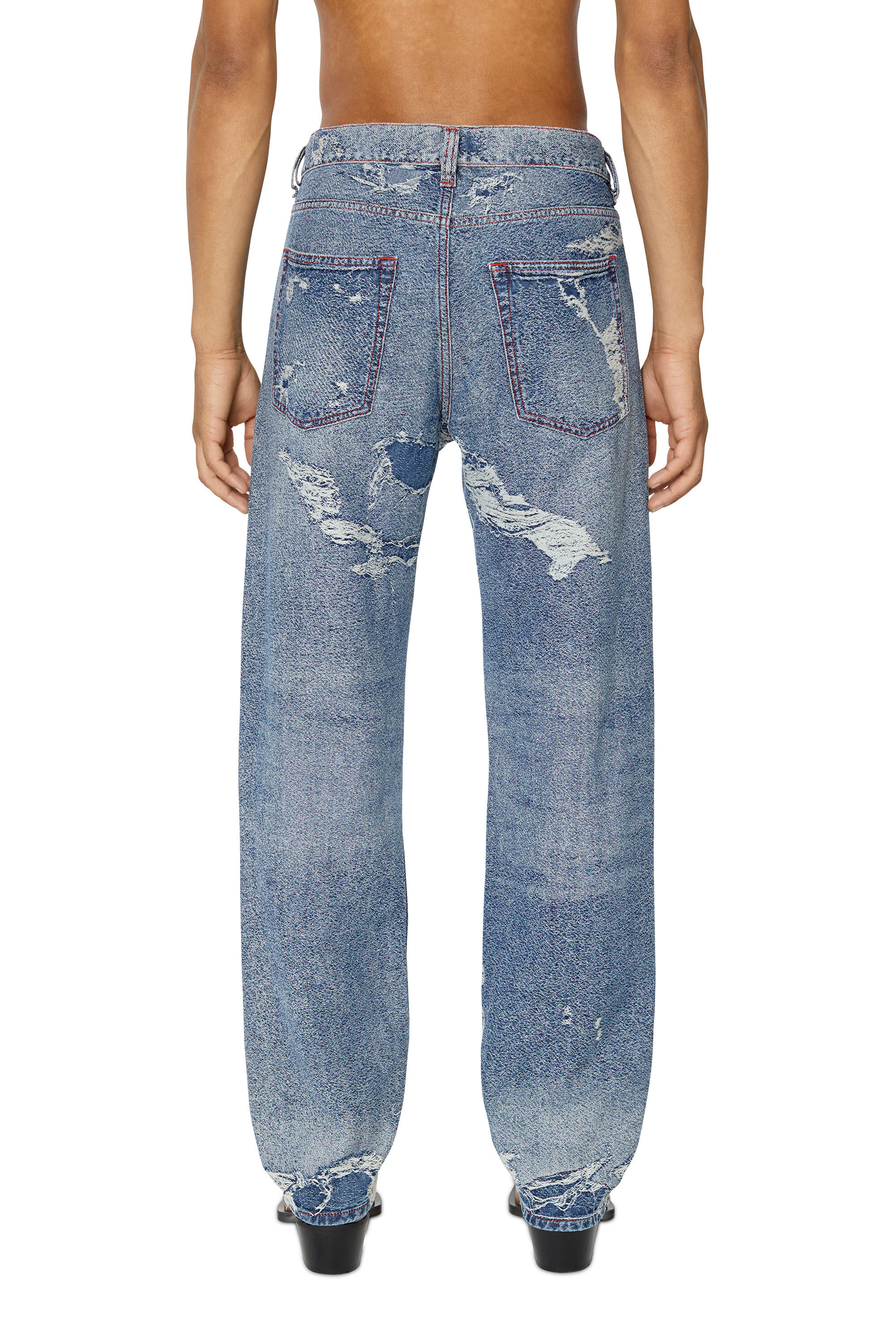 Diesel - 2010 D-Macs 09F10 Straight Jeans, Dark Blue - Image 4