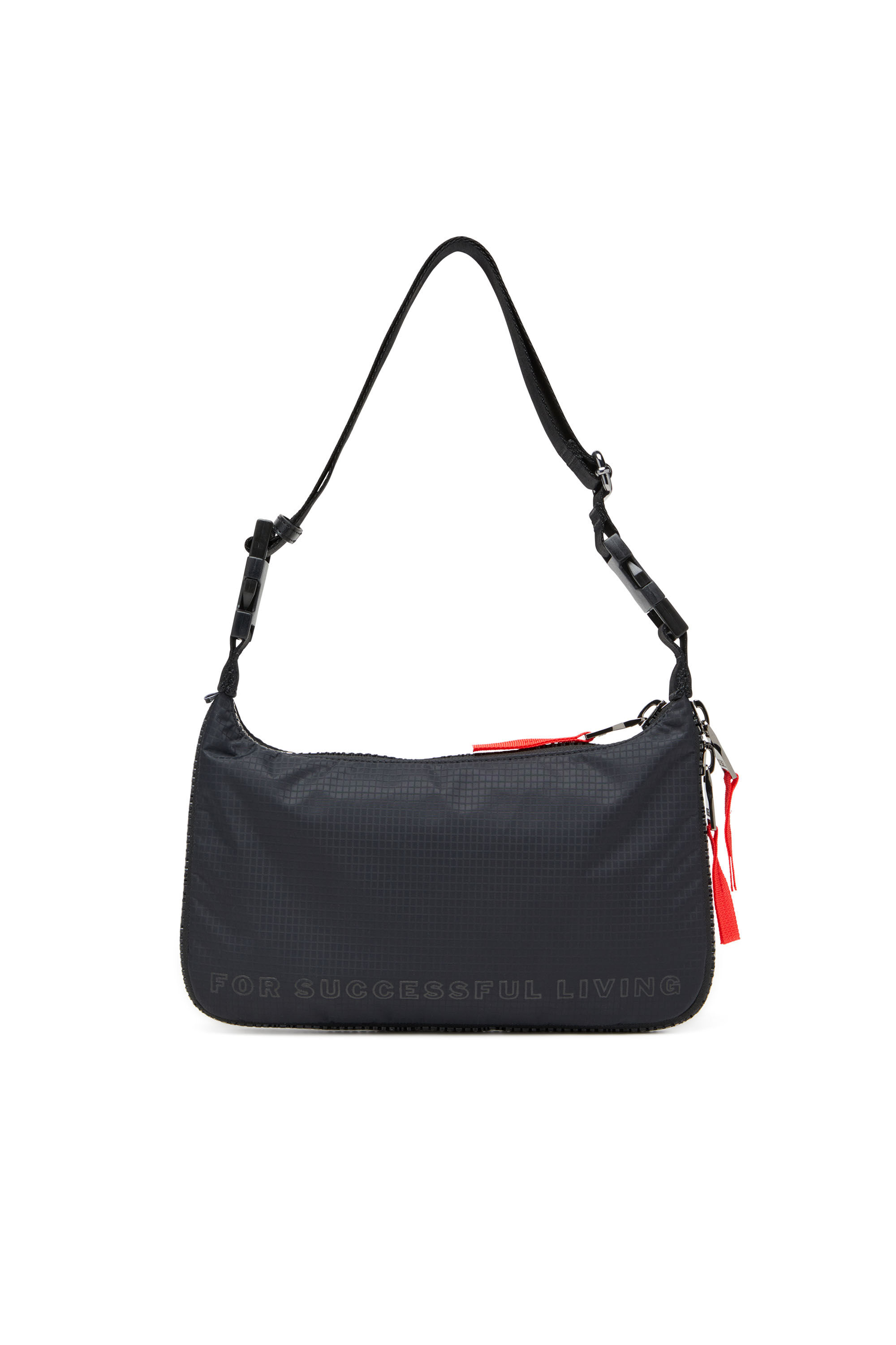 Women's Zip-D X-Expandable utilitarian shoulder bag | Black