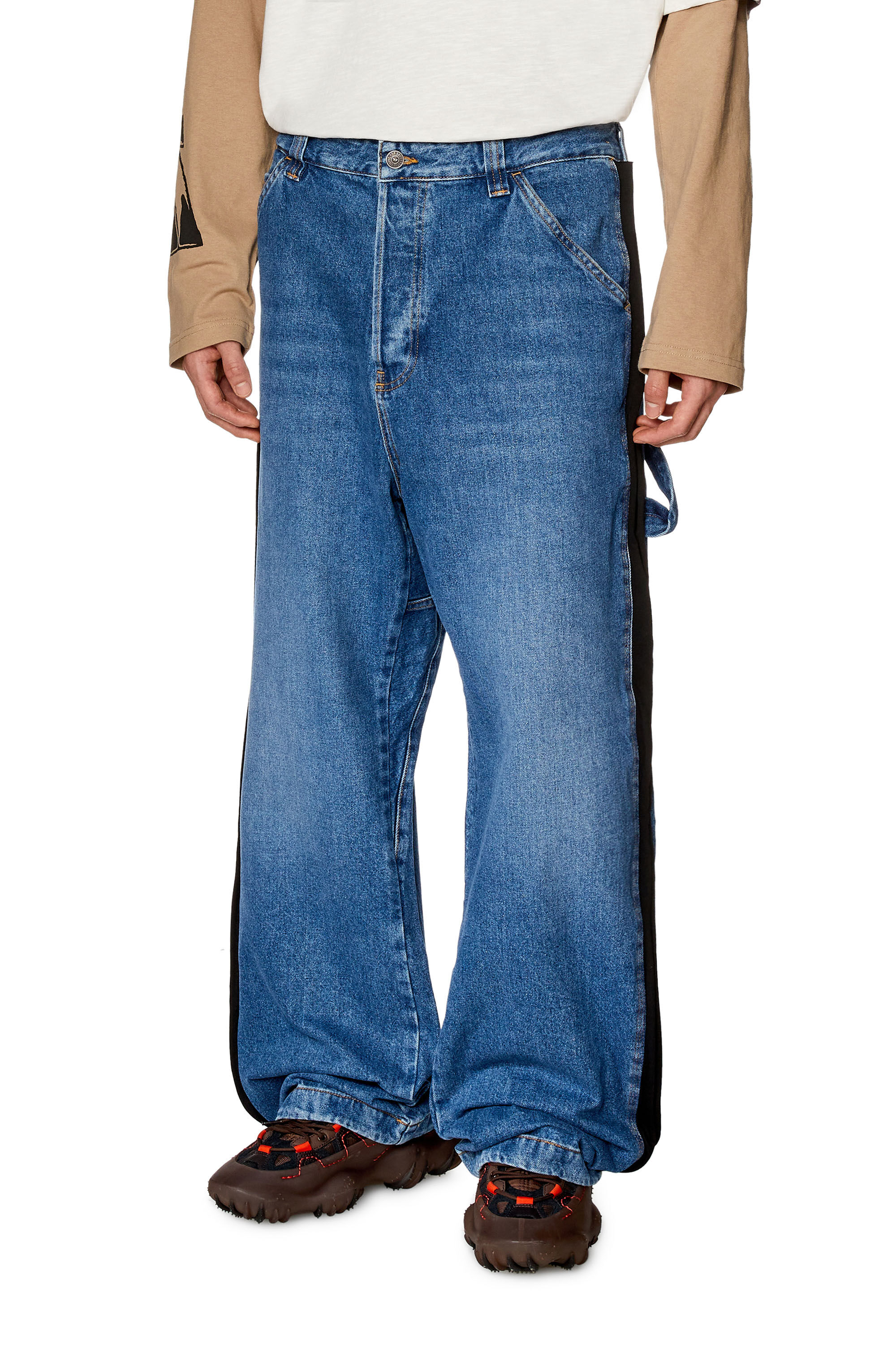 Diesel - Straight Jeans D-Livery 0HJAV, Medium blue - Image 3