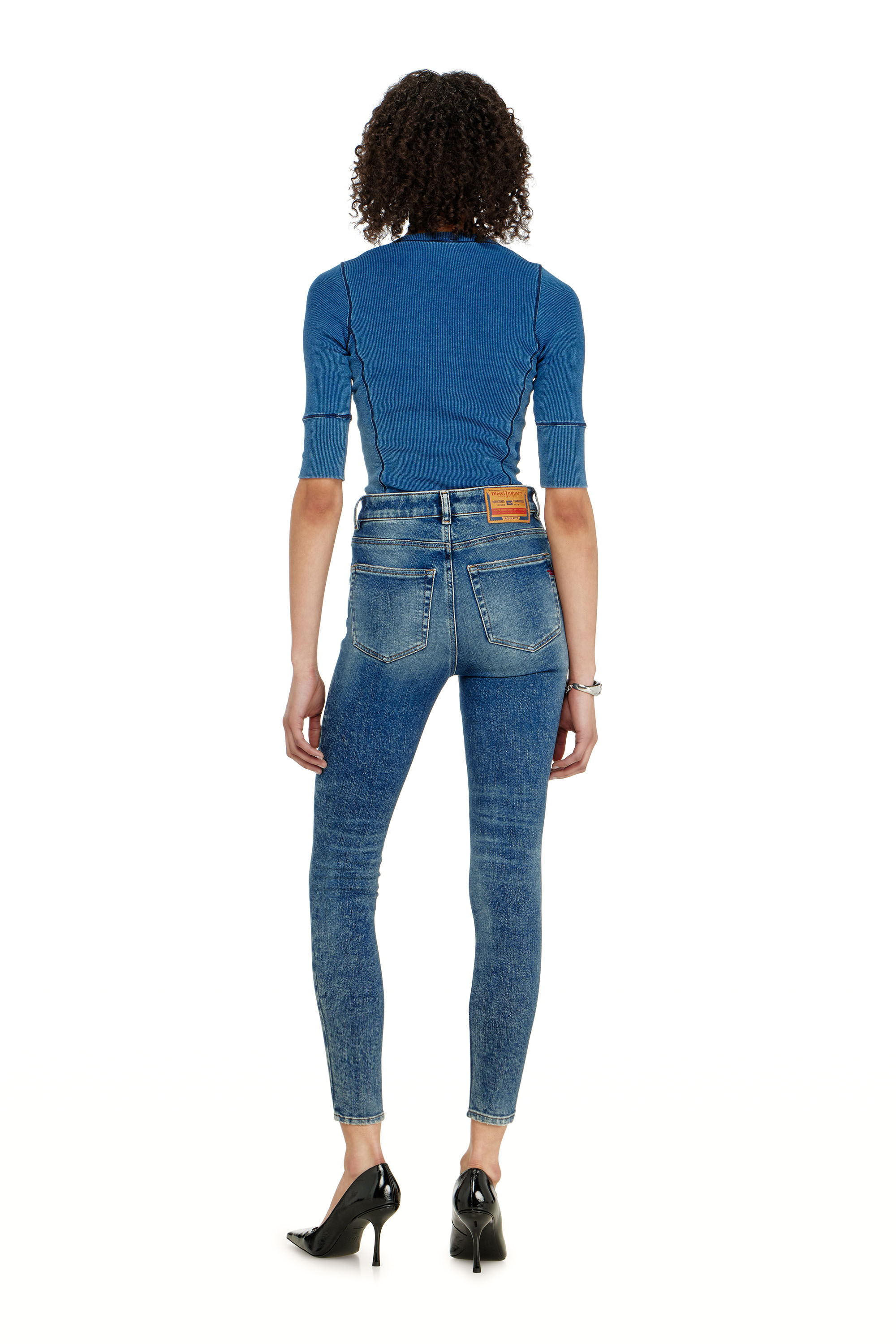 Women's Skinny Jeans | Medium blue | Diesel 1984 Slandy-High