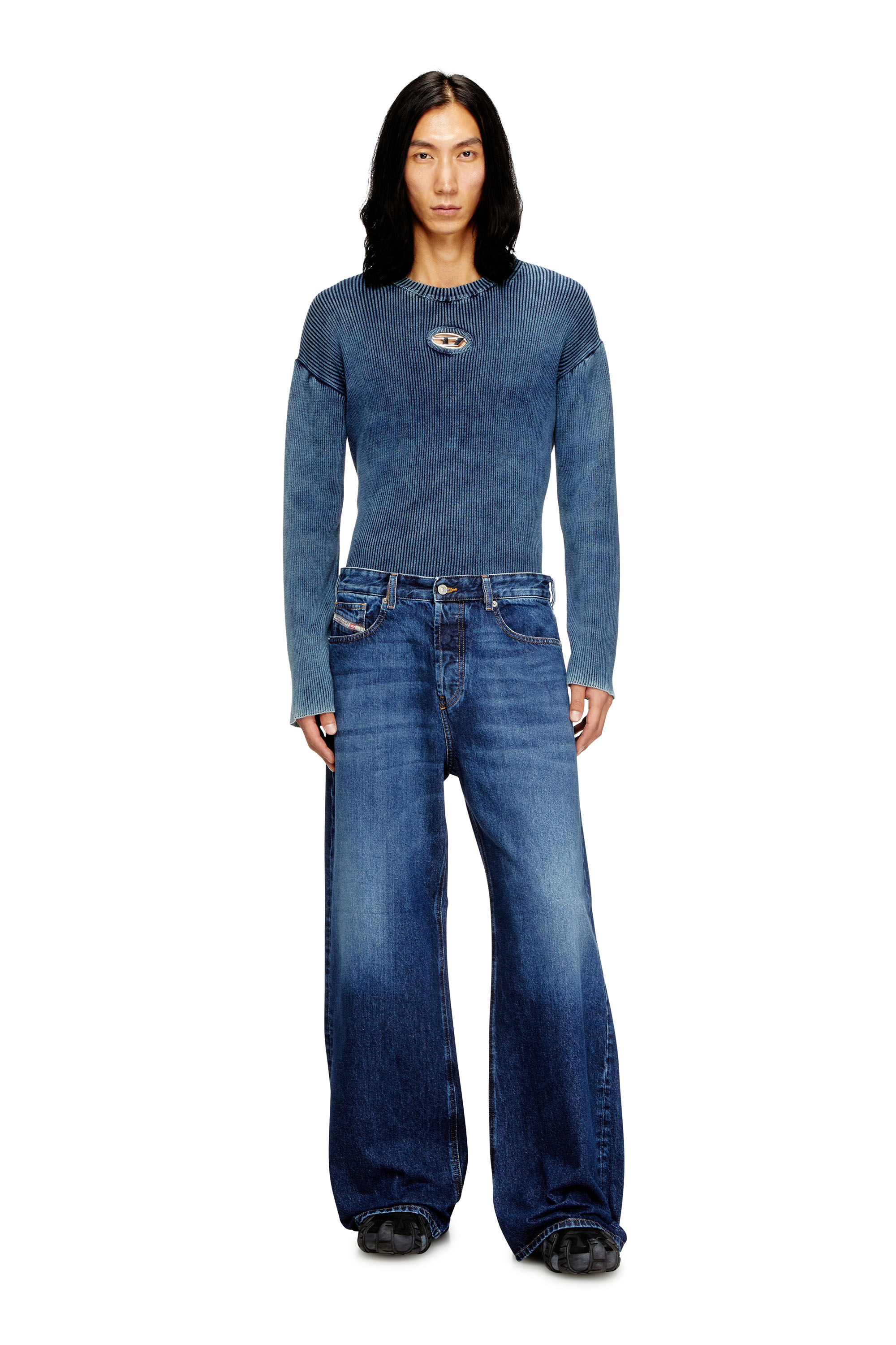 Women's Relaxed Jeans | Dark Blue | Diesel 1996 D-Sire