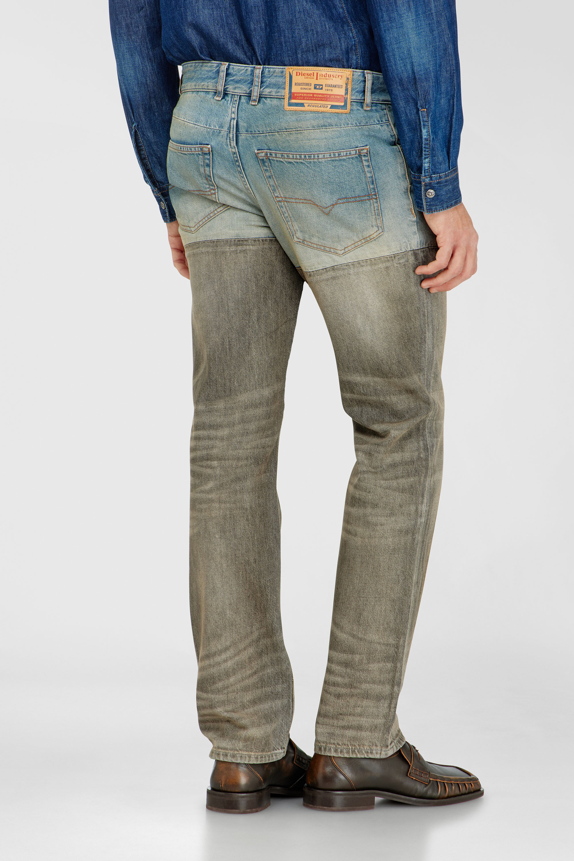 Diesel - Man's Slim Jeans 1993 D-Vyl 0ADDX, Grey/Blue - 4