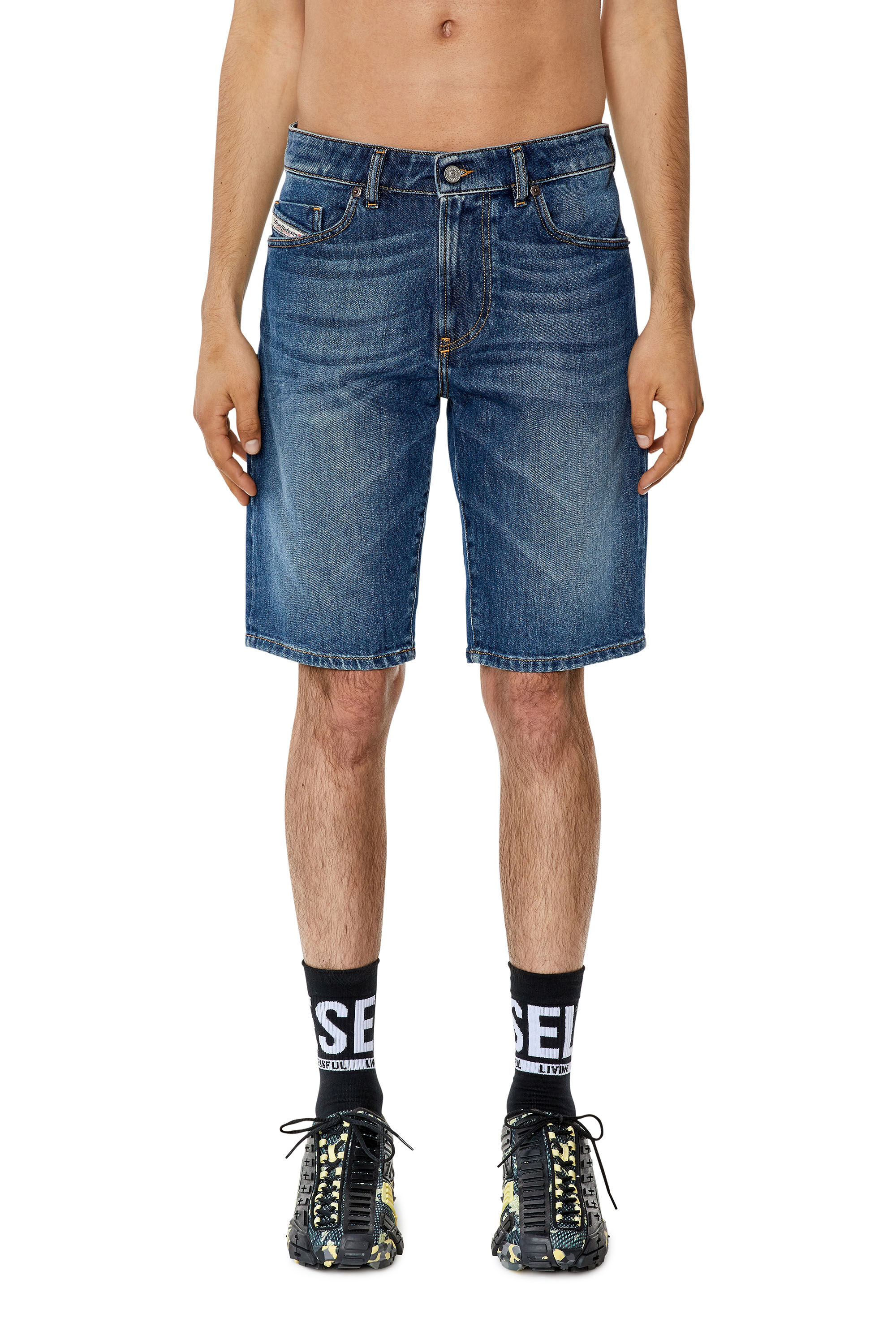 Diesel - SLIM-SHORT, Medium blue - Image 3