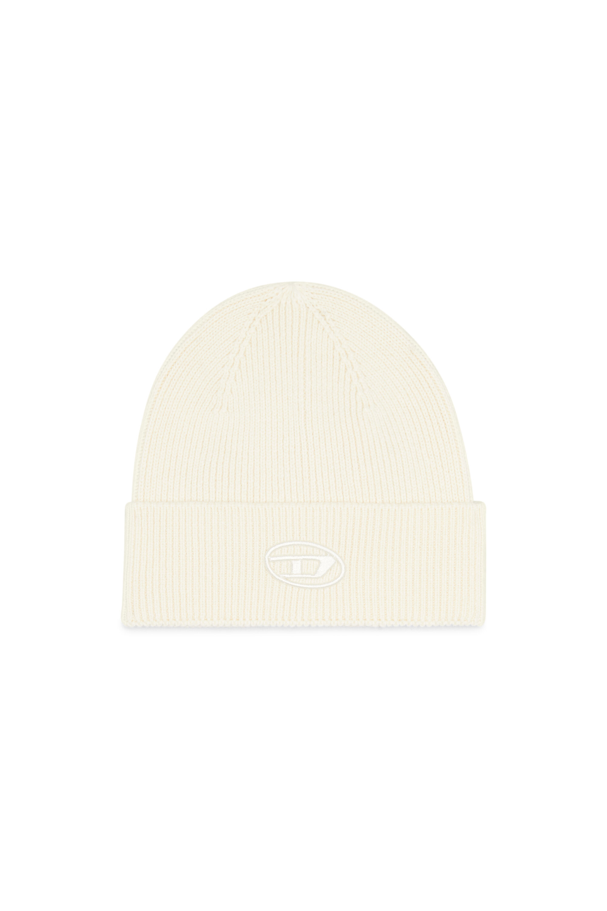 完成品 K-CODER-FULLY B: Ribbed beanie with D embroidery | Diesel 帽子