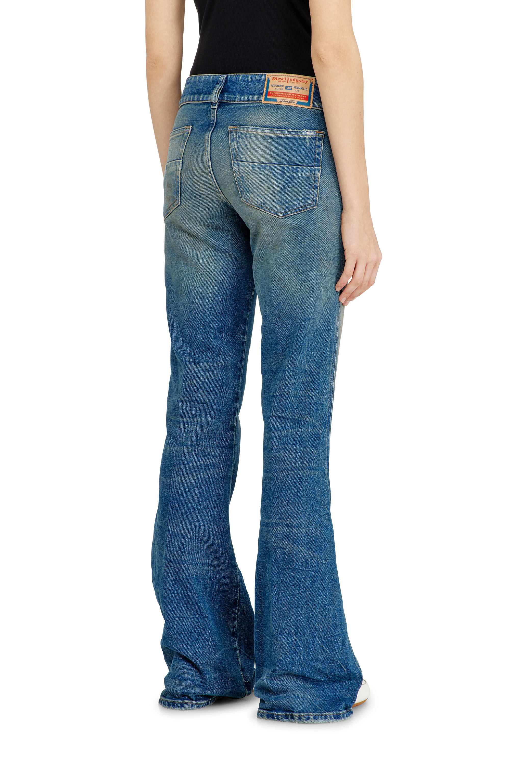 Women's Bootcut Jeans | Low Waist D-Hush | Medium blue | Diesel HU