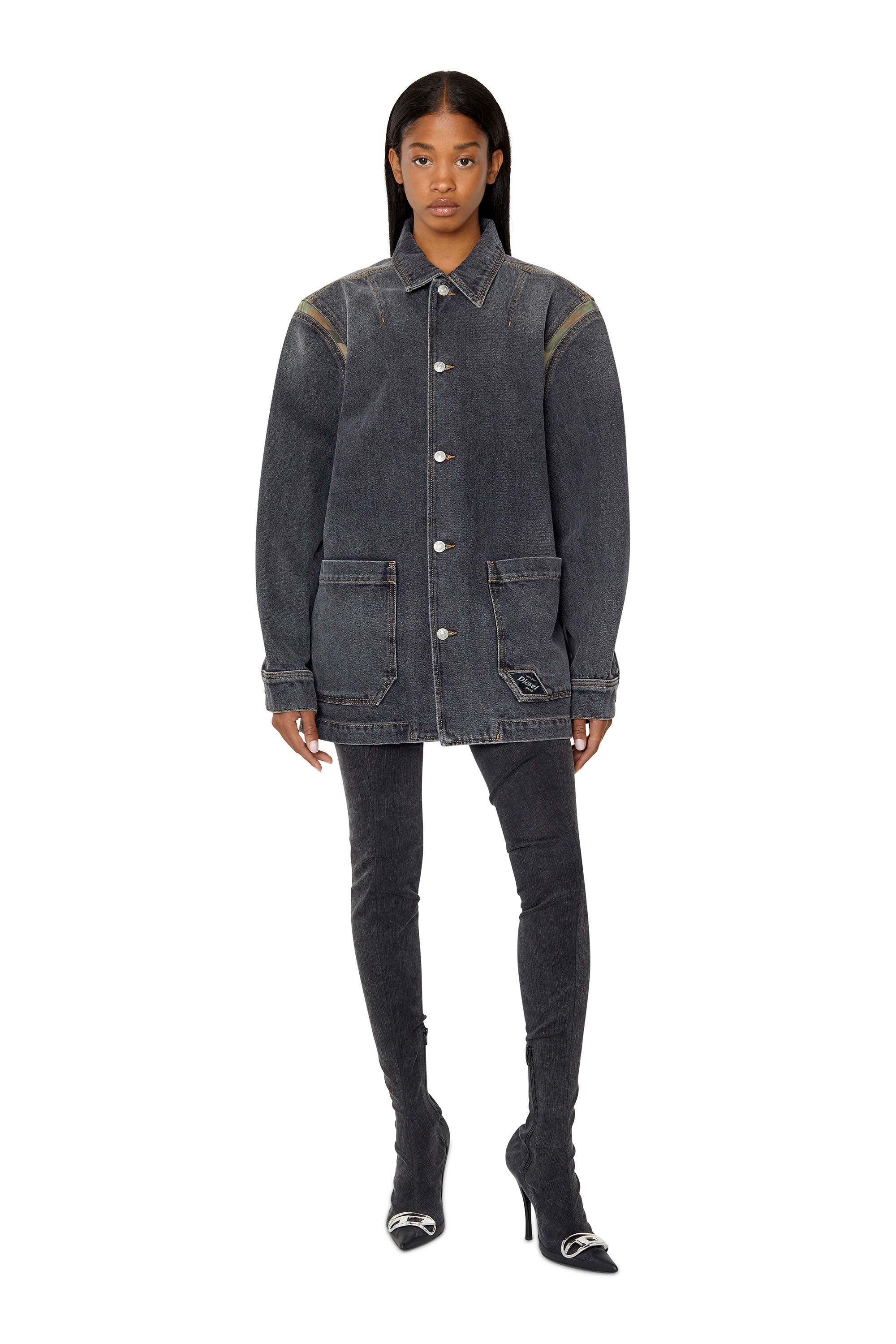 Diesel - D-ROLK-SP4, Black/Dark grey - Image 7