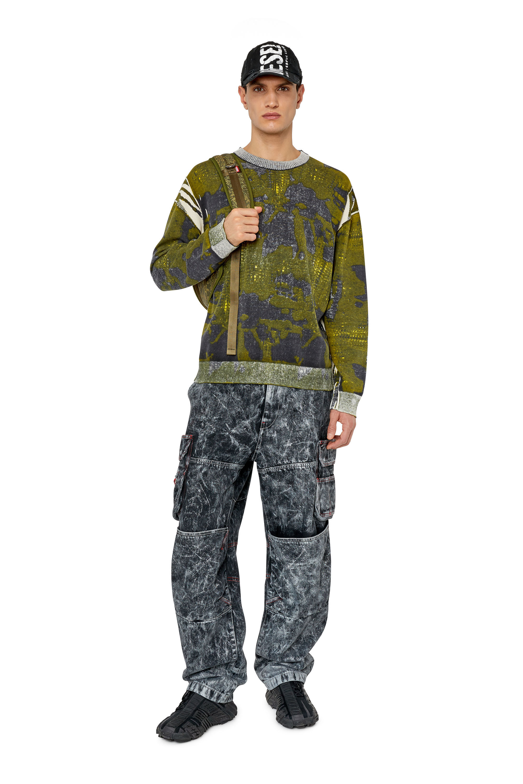 Diesel - K-LARAN, Black/Green - Image 1