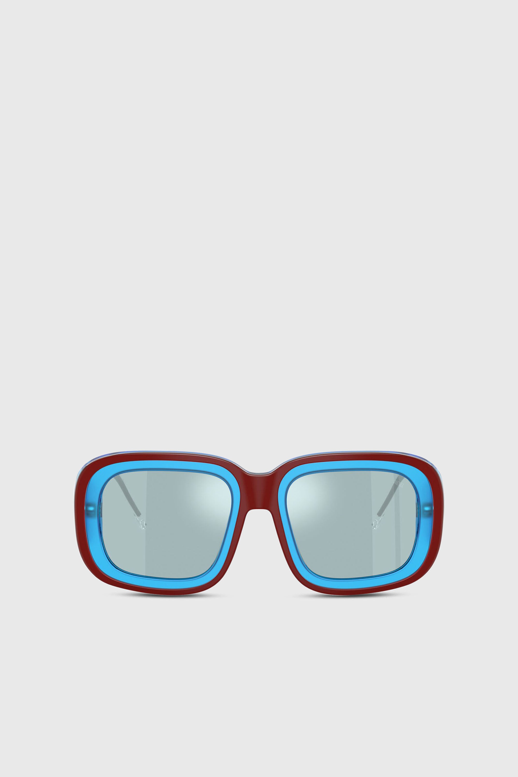 Diesel - 0DL2015U, Unisex's Square sunglasses in Brown/Blue - 1