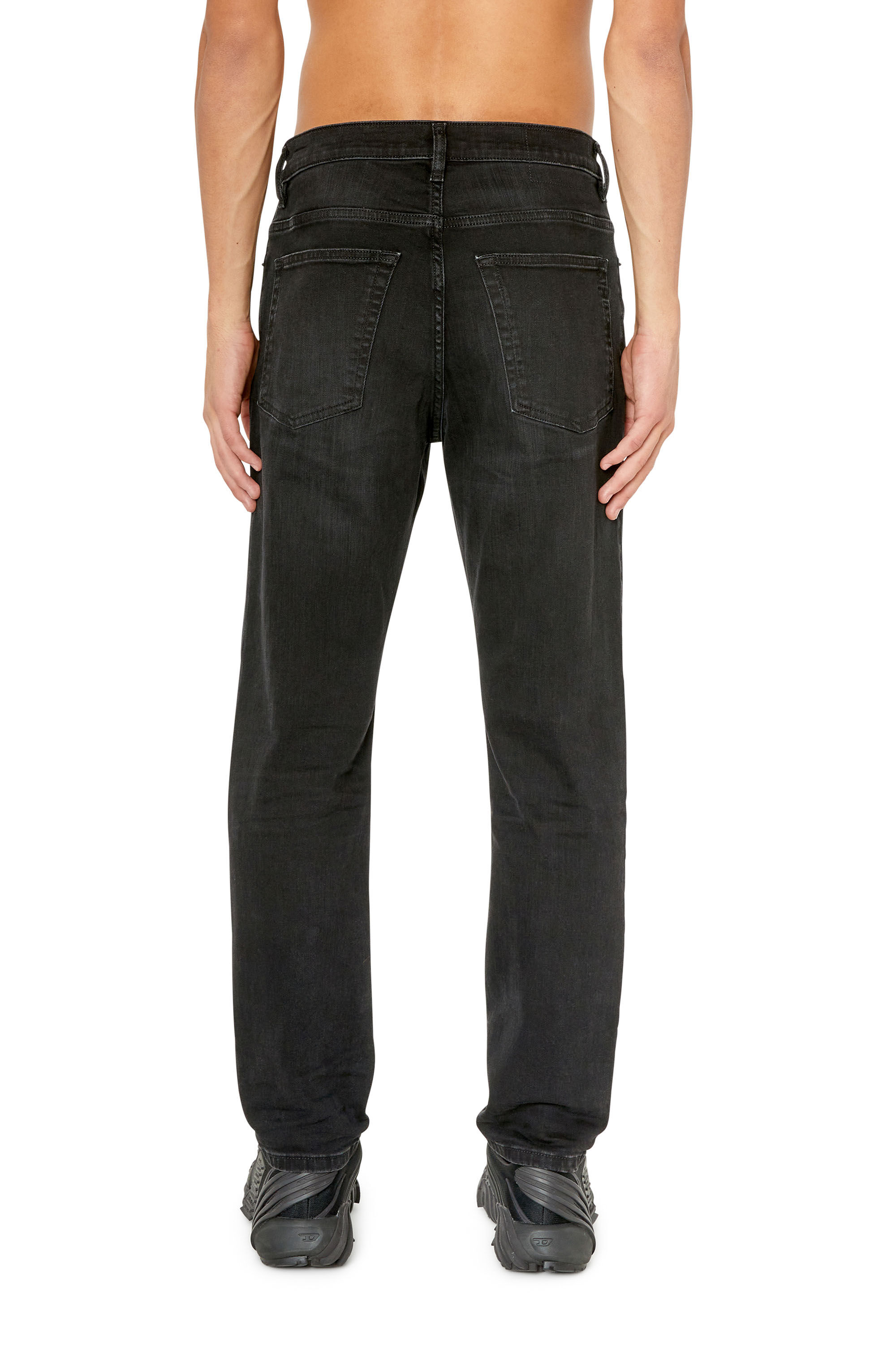 Diesel - Tapered Jeans 2005 D-Fining 0TFAS, Black/Dark grey - Image 4
