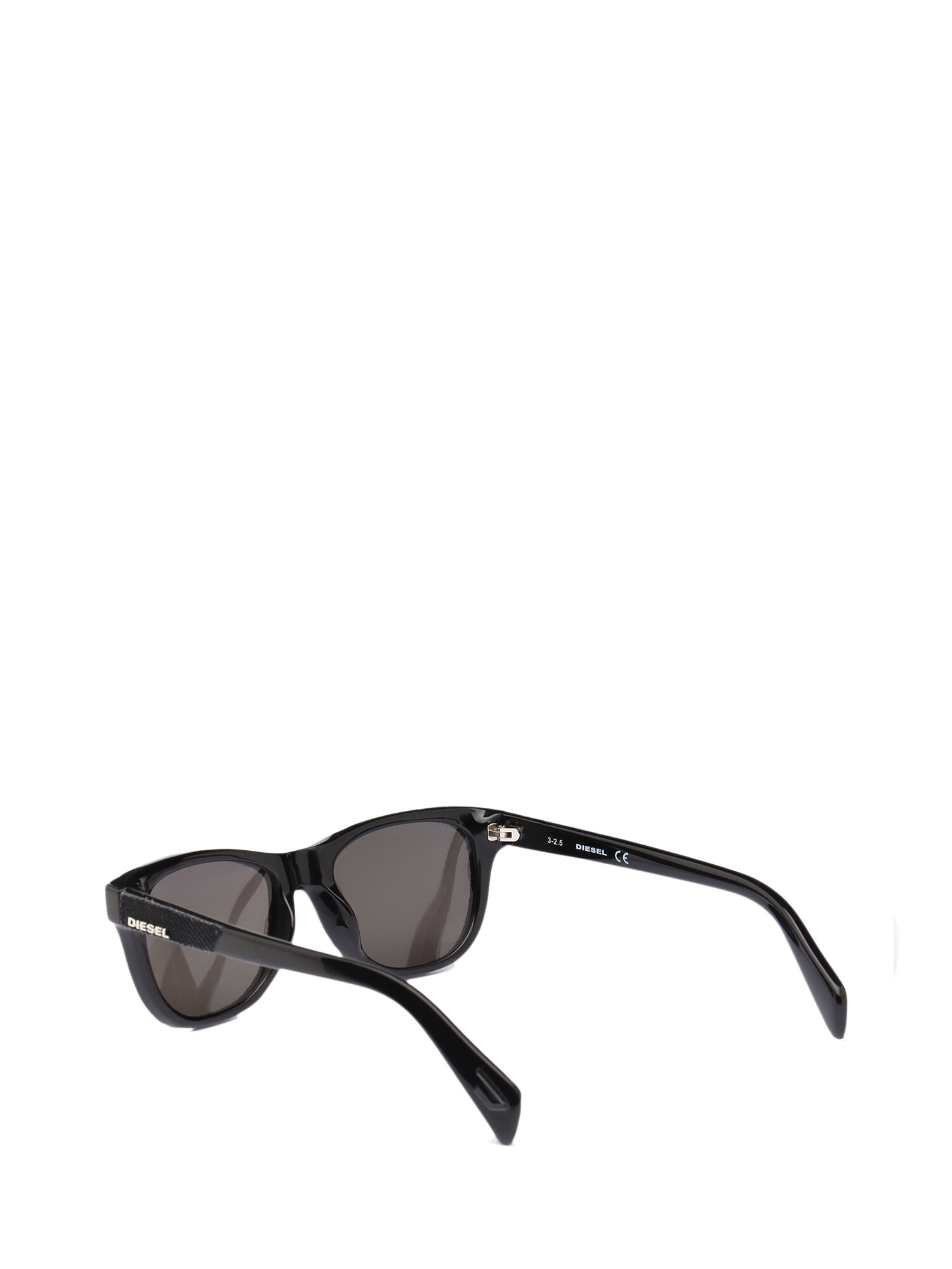Diesel - DM0200, Unisex's Iconic kid eyewear with denim insert in Black Jeans - 4