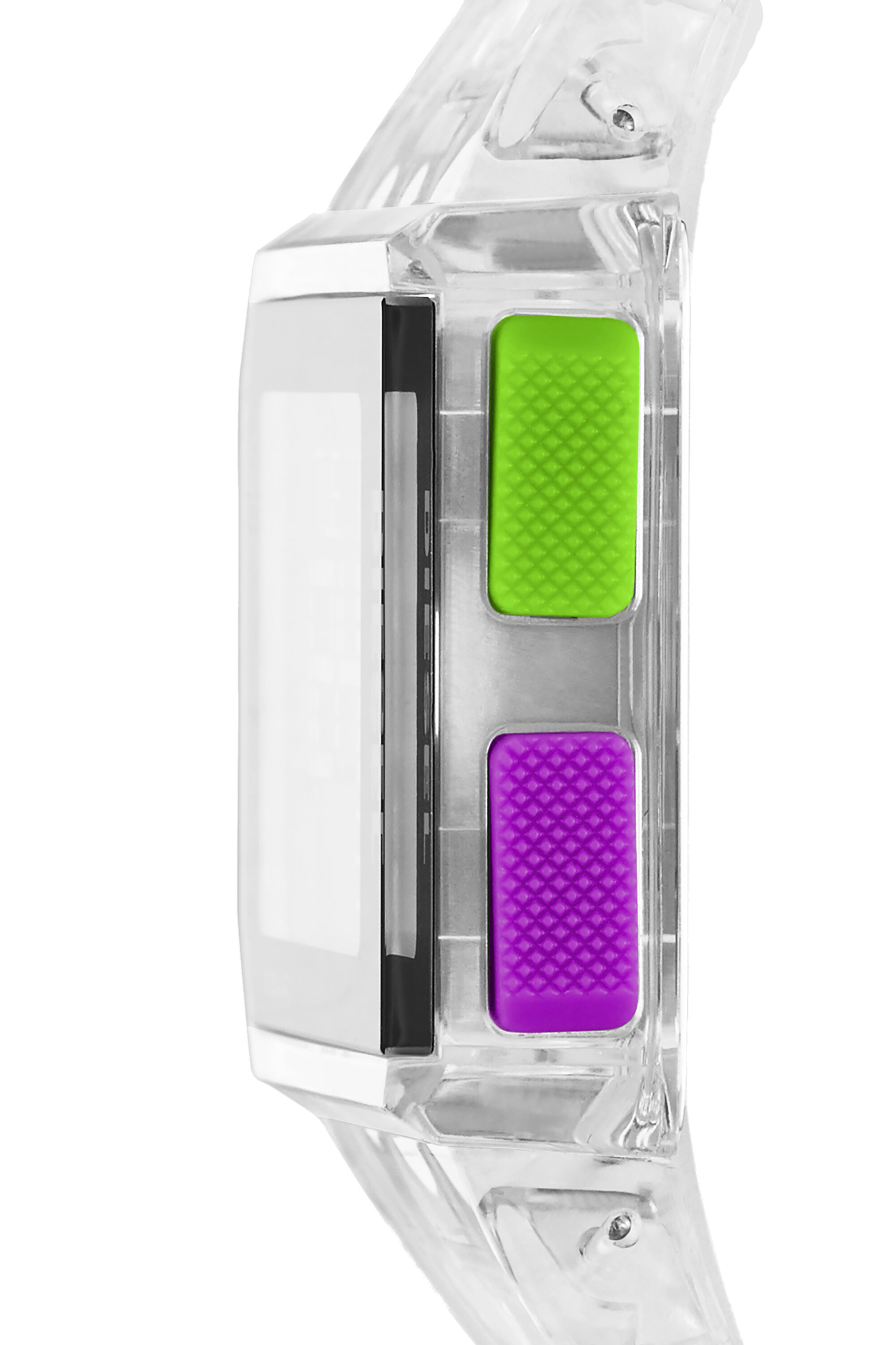 【60％OFF】 Limited-edition : DZ1935 Chopped watch transparent digital 時計