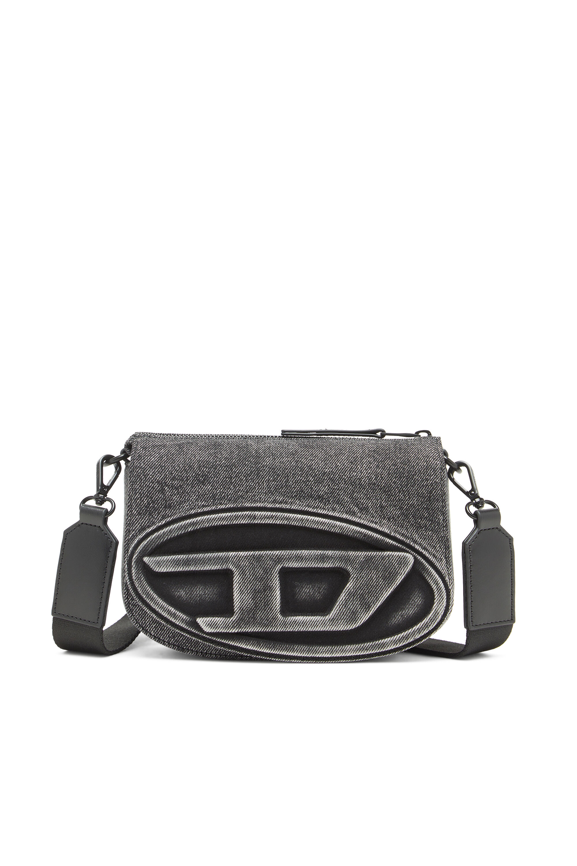 Women's 1DR-Camera bag in washed denim | Grey | Diesel