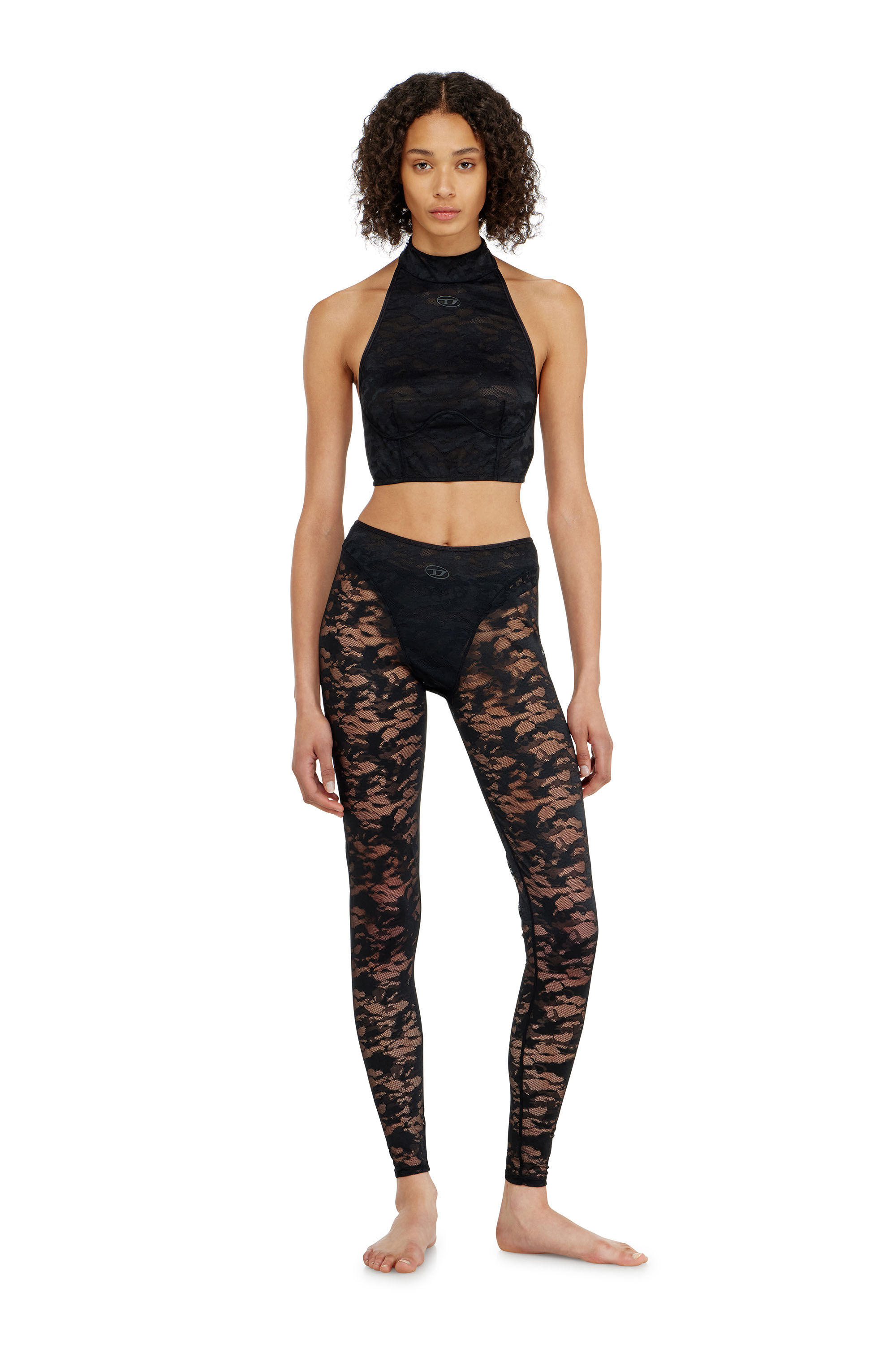 Diesel - MARCIA-UTLT, Woman's Lace bralette with halter neck in null - 1