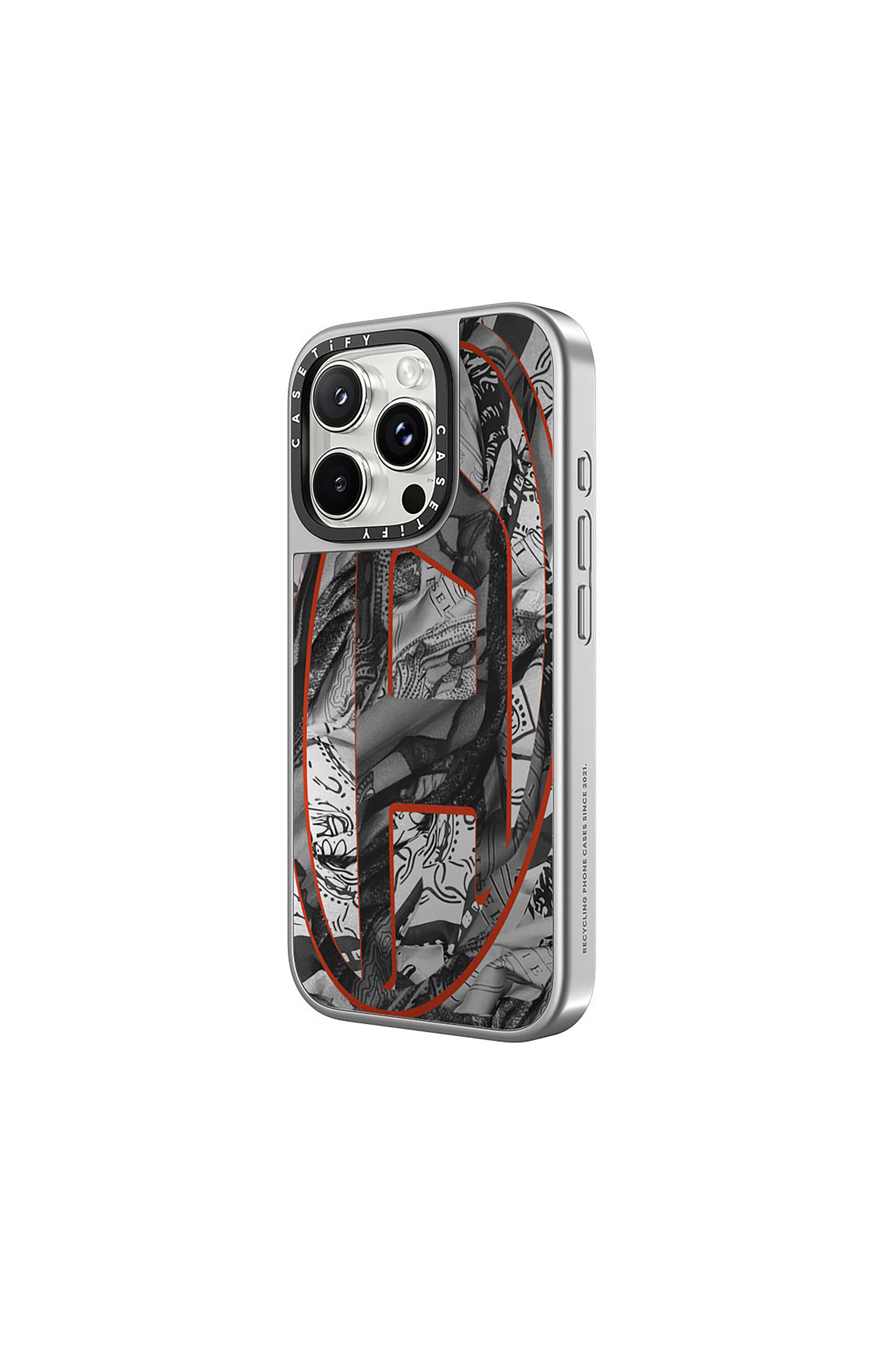 DIESEL casetify コラボ　入手困難　iPhone16 pro Diesel x CASETiFY Moulded iPhone 16 Pro Case | Brown | FARFETCH