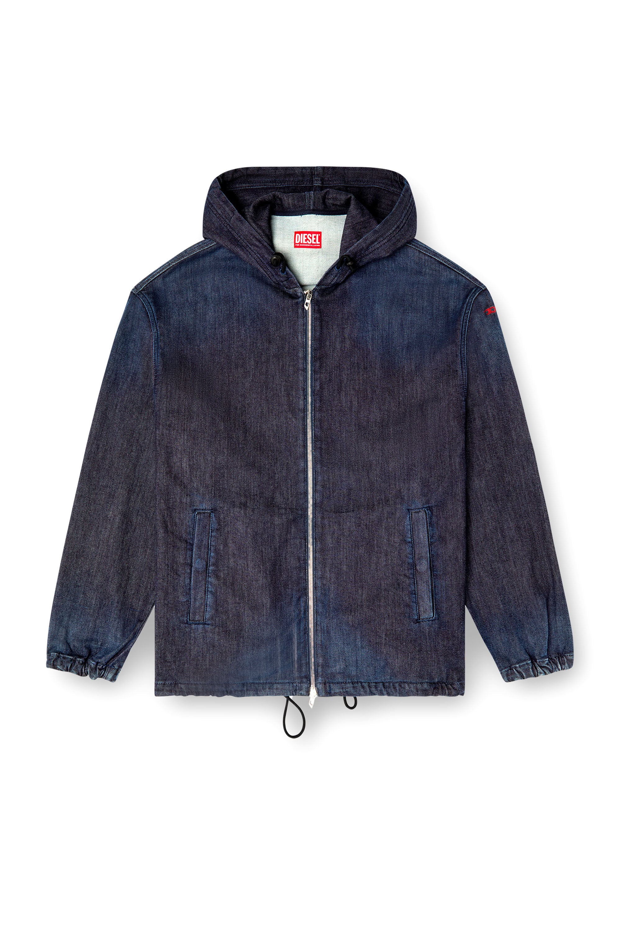 【DIESEL】JOGGJEANSジャケット Men's Hooded JoggJeans jacket | Blue | Diesel HU