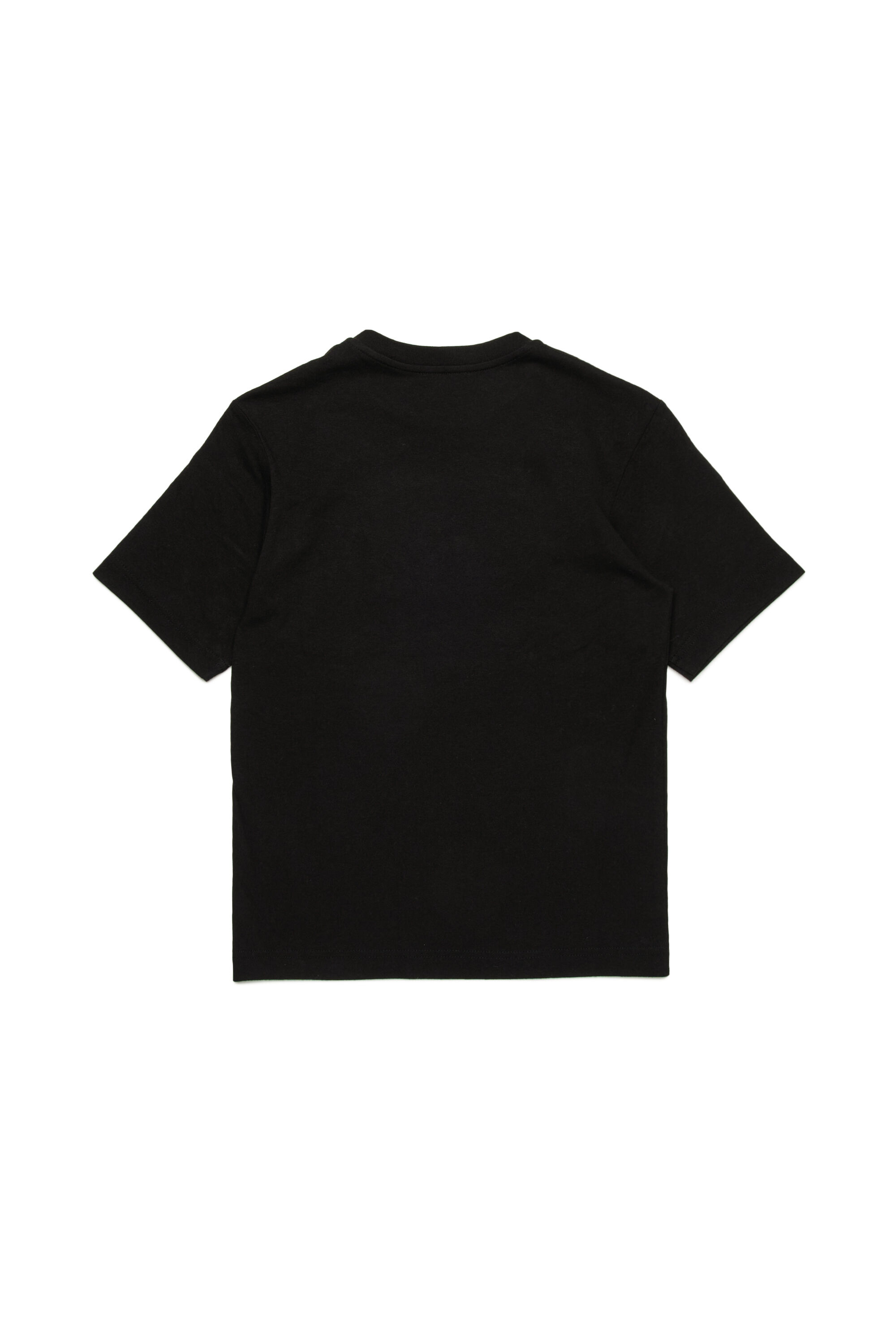 T-shirt with Oval D outline logo | Black | 4-16 YEARS Boys T-shirt with Oval D outline logo | Black | 4-16 YEARS Boys