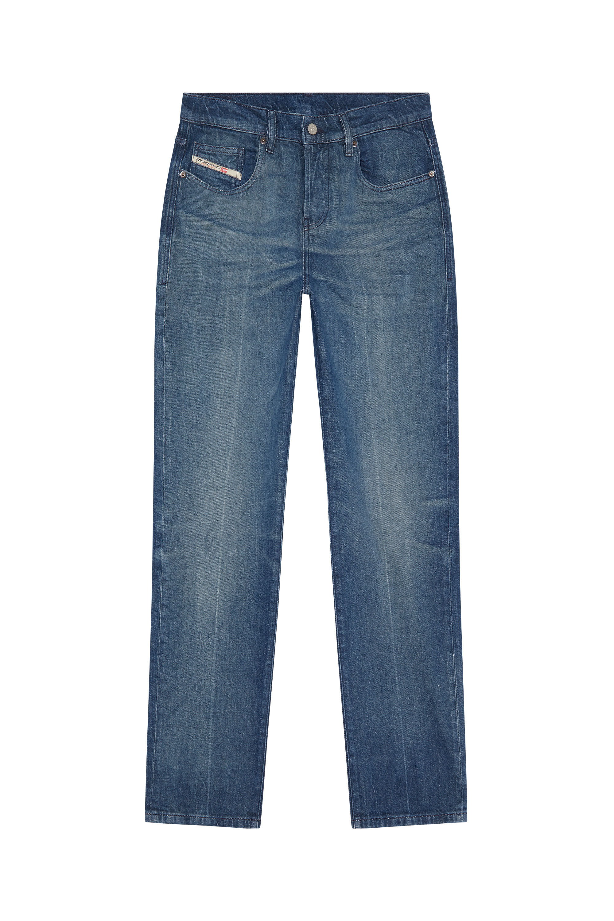 Diesel - Straight Jeans 2020 D-Viker 0ENAM, Medium blue - Image 2