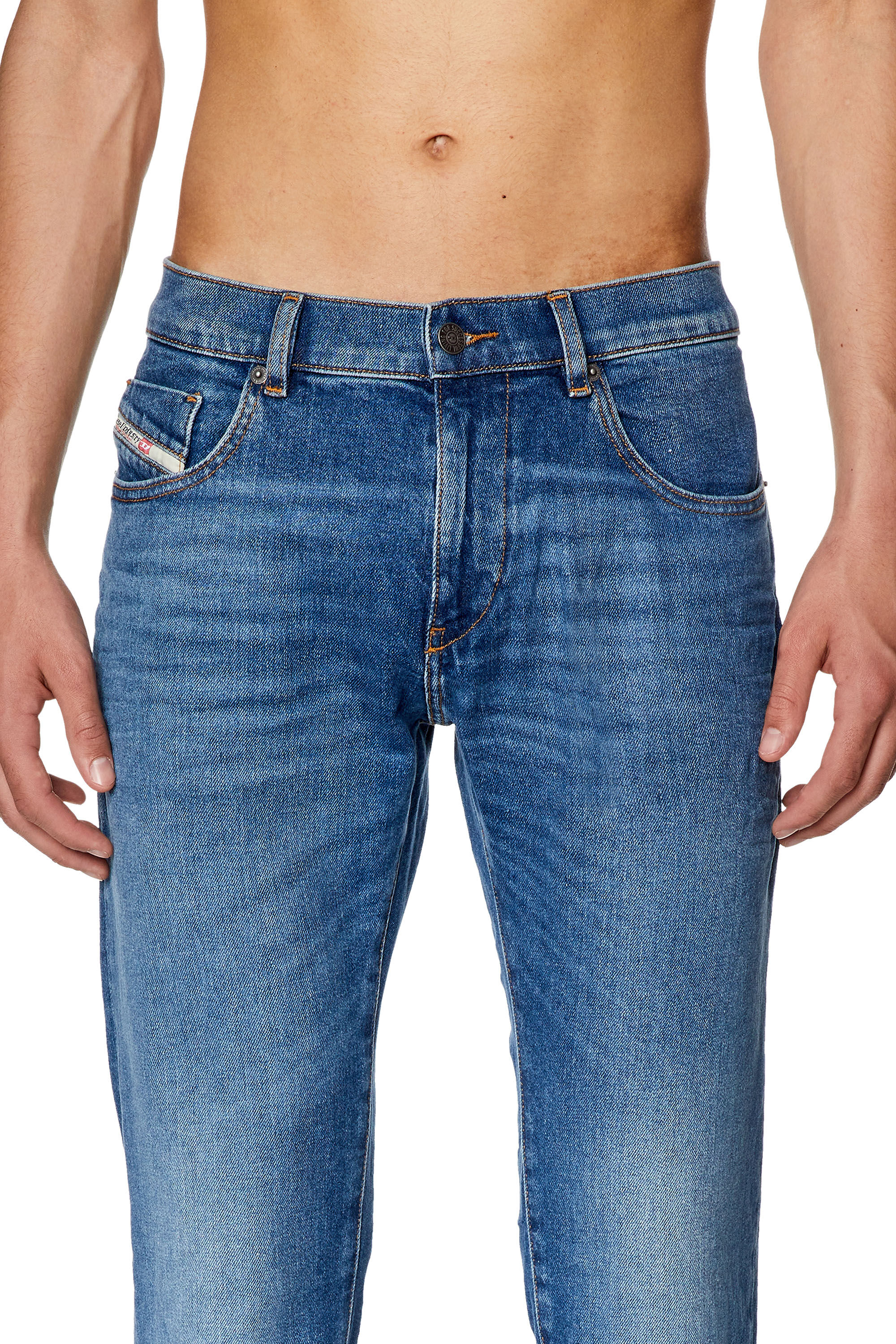 Diesel - Slim Jeans 2019 D-Strukt 0ENAT, Medium blue - Image 5