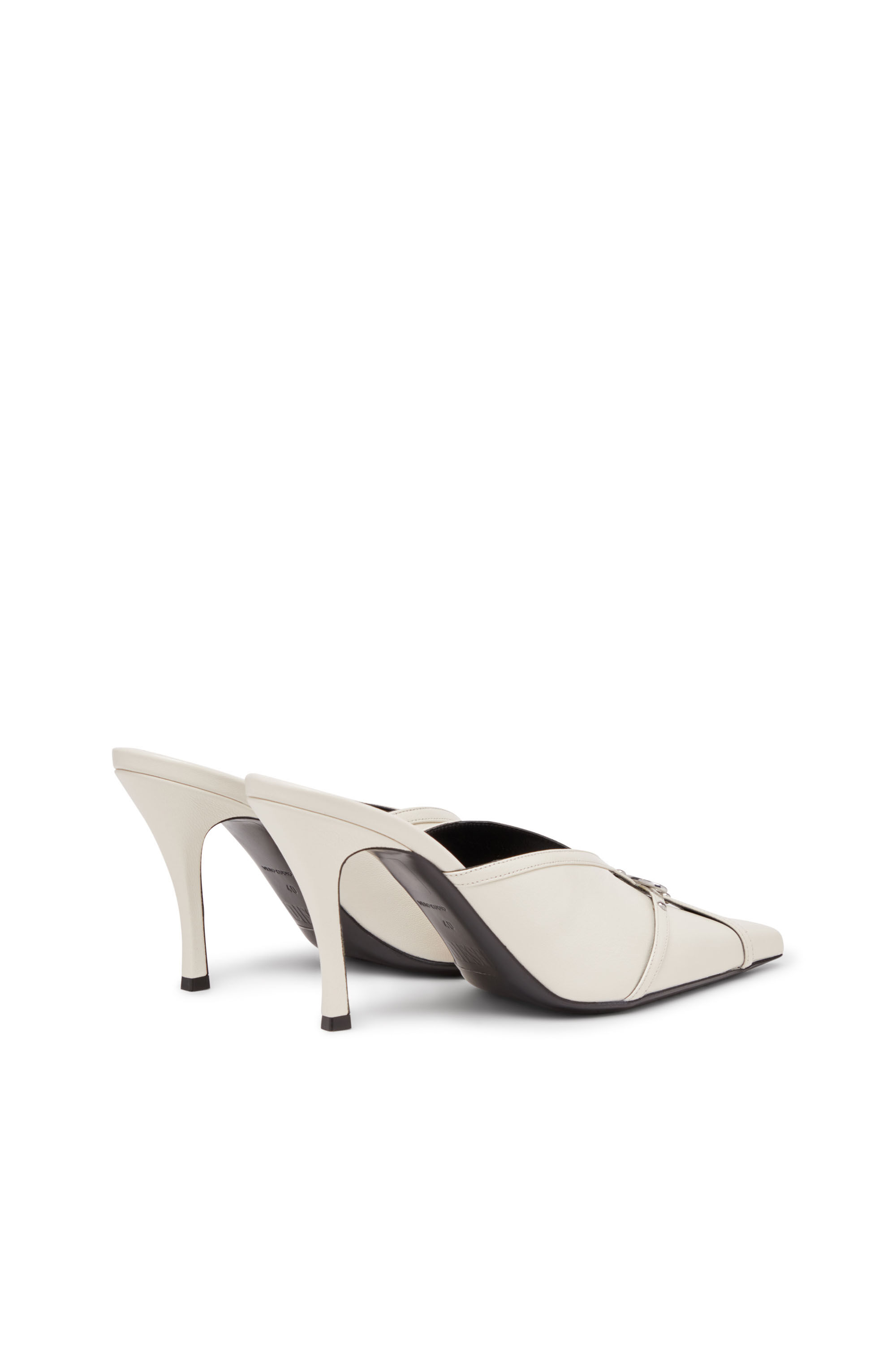 Diesel - D-ELECTRA ML, Woman's D-Electra ML - Stiletto mules with cage upper in null - 3
