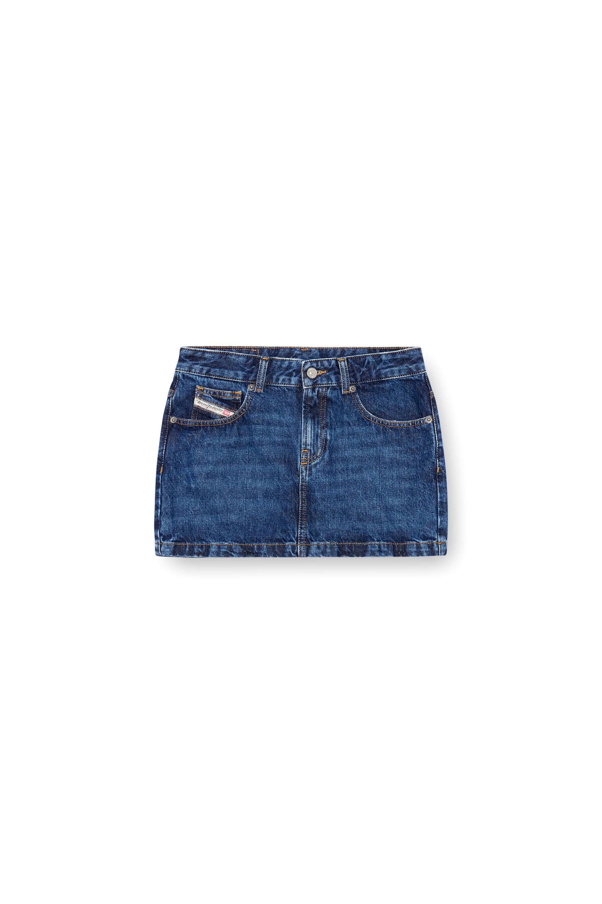 Women's Mini skirt in denim | Blue | Diesel Women's Mini skirt in denim | Blue | Diesel