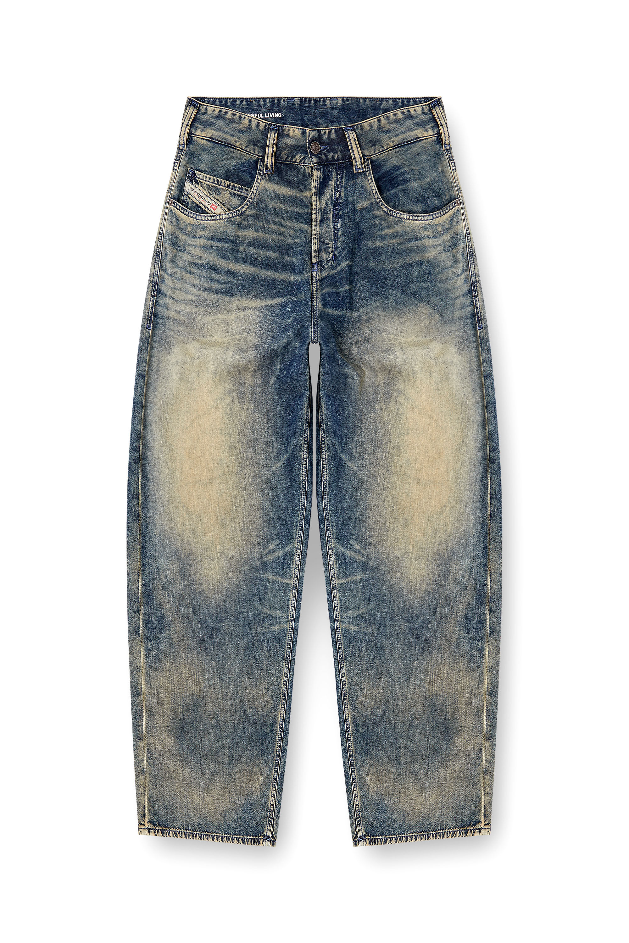 DIESEL  デニム Men's Relaxed Jeans | Medium blue | Diesel 1997 D-Enim-M
