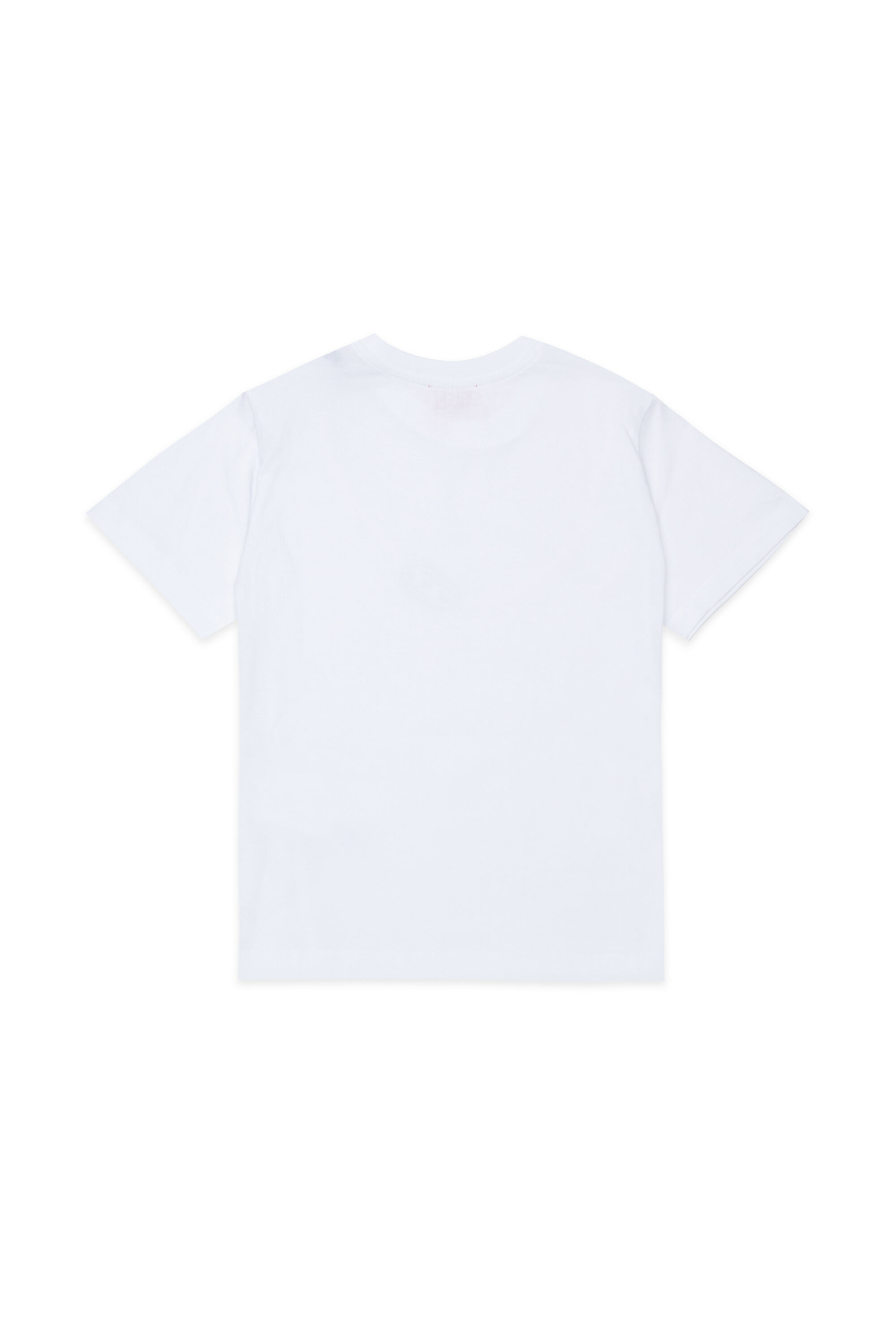Diesel - TICLA, Woman's Cotton T-shirt with necklace print in White - 2