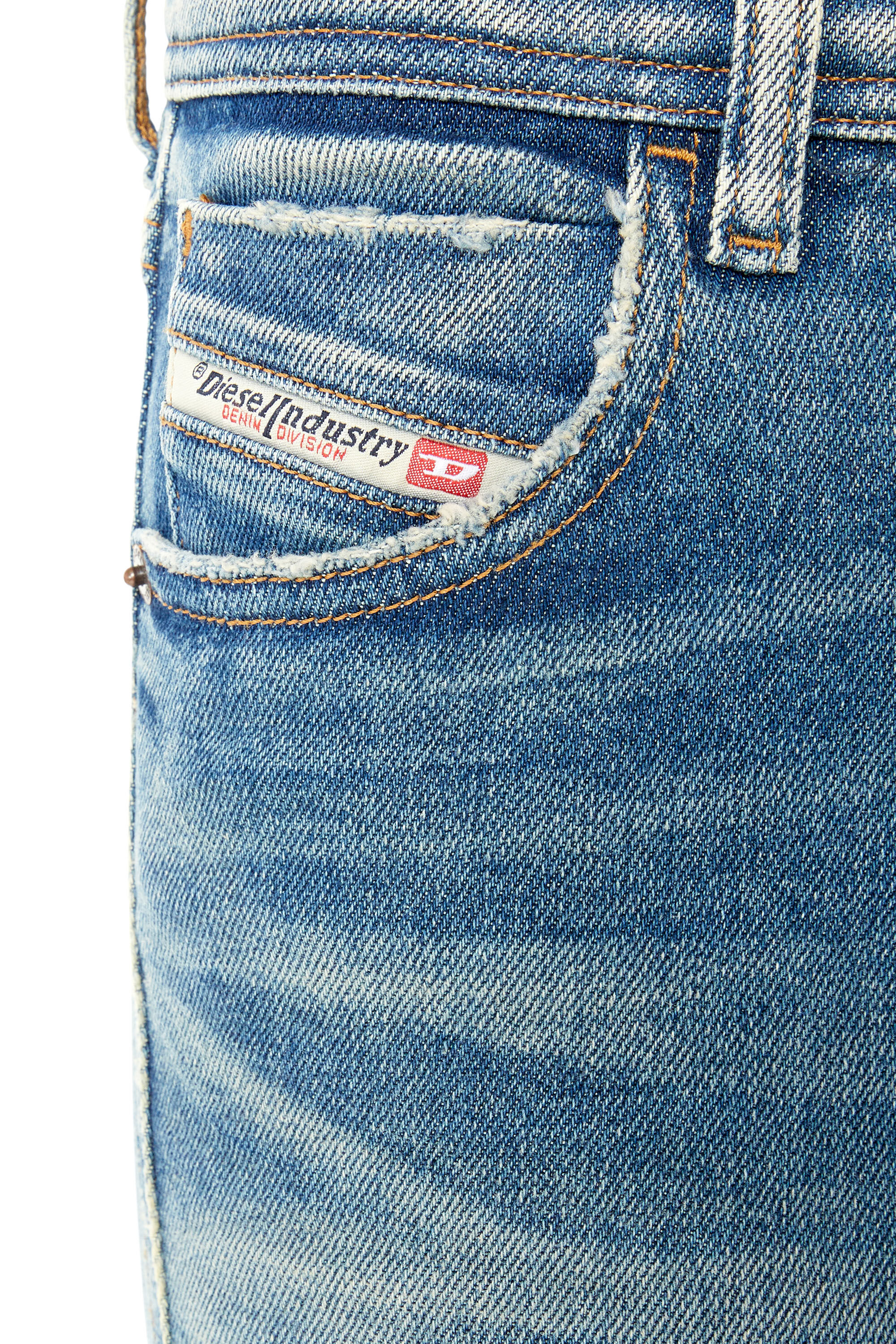 Diesel - 2015 Babhila 09E88 Skinny Jeans, Medium blue - Image 5
