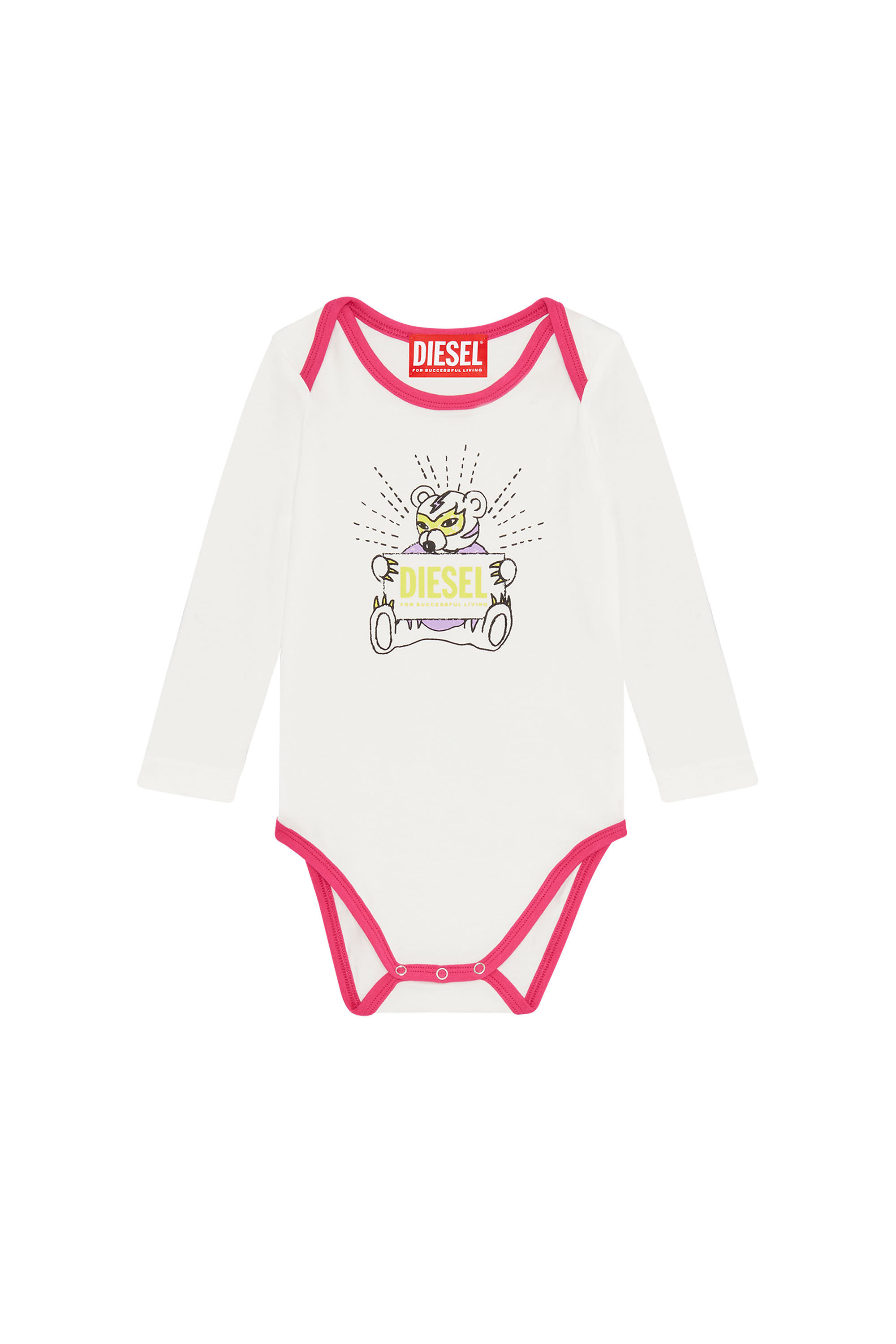 Diesel - UMPY-NB, White/Pink - Image 1