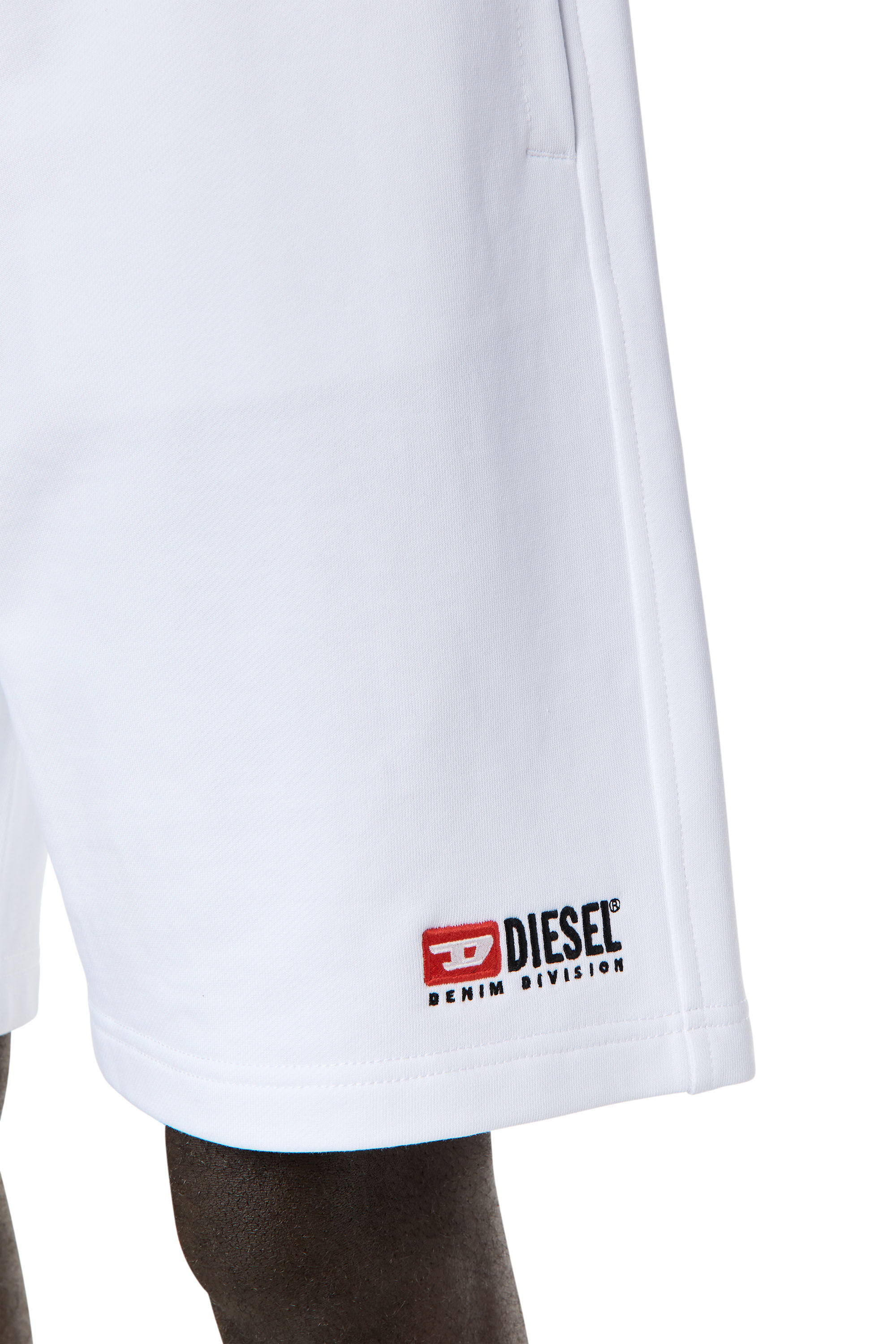 Diesel white shorts best sale