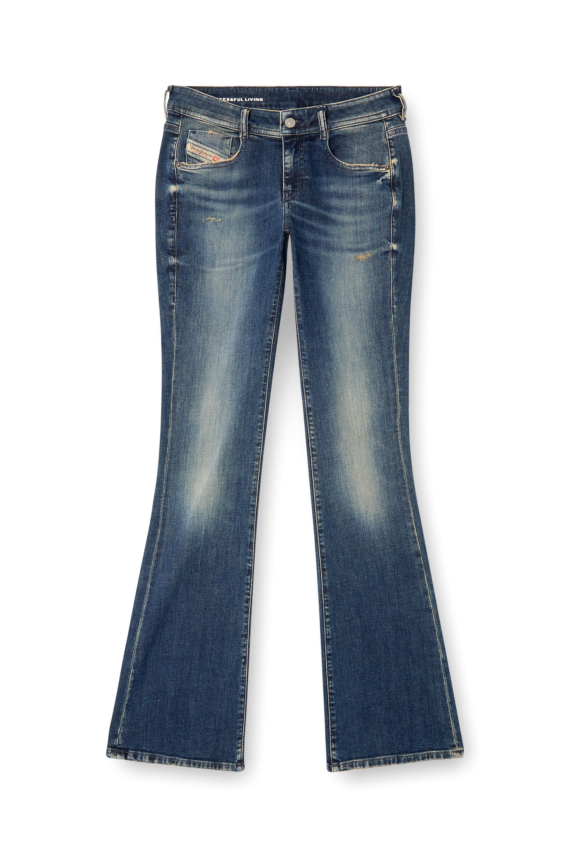 Diesel - Woman's Bootcut Jeans 1969 D-Ebbey 09L96, Dark Blue - 2