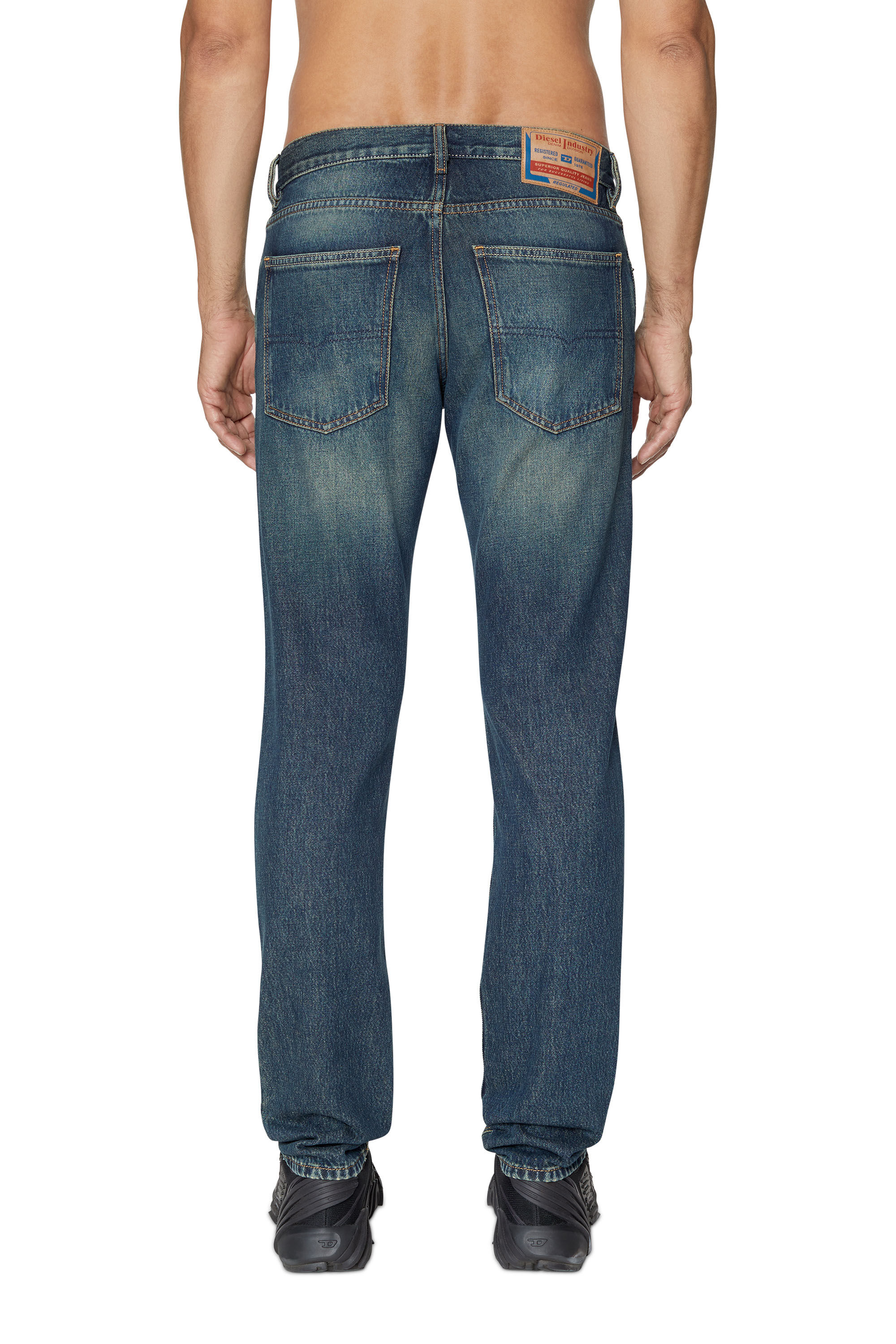 Diesel - 1995 D-Sark 09C04 Straight Jeans, Dark Blue - Image 4