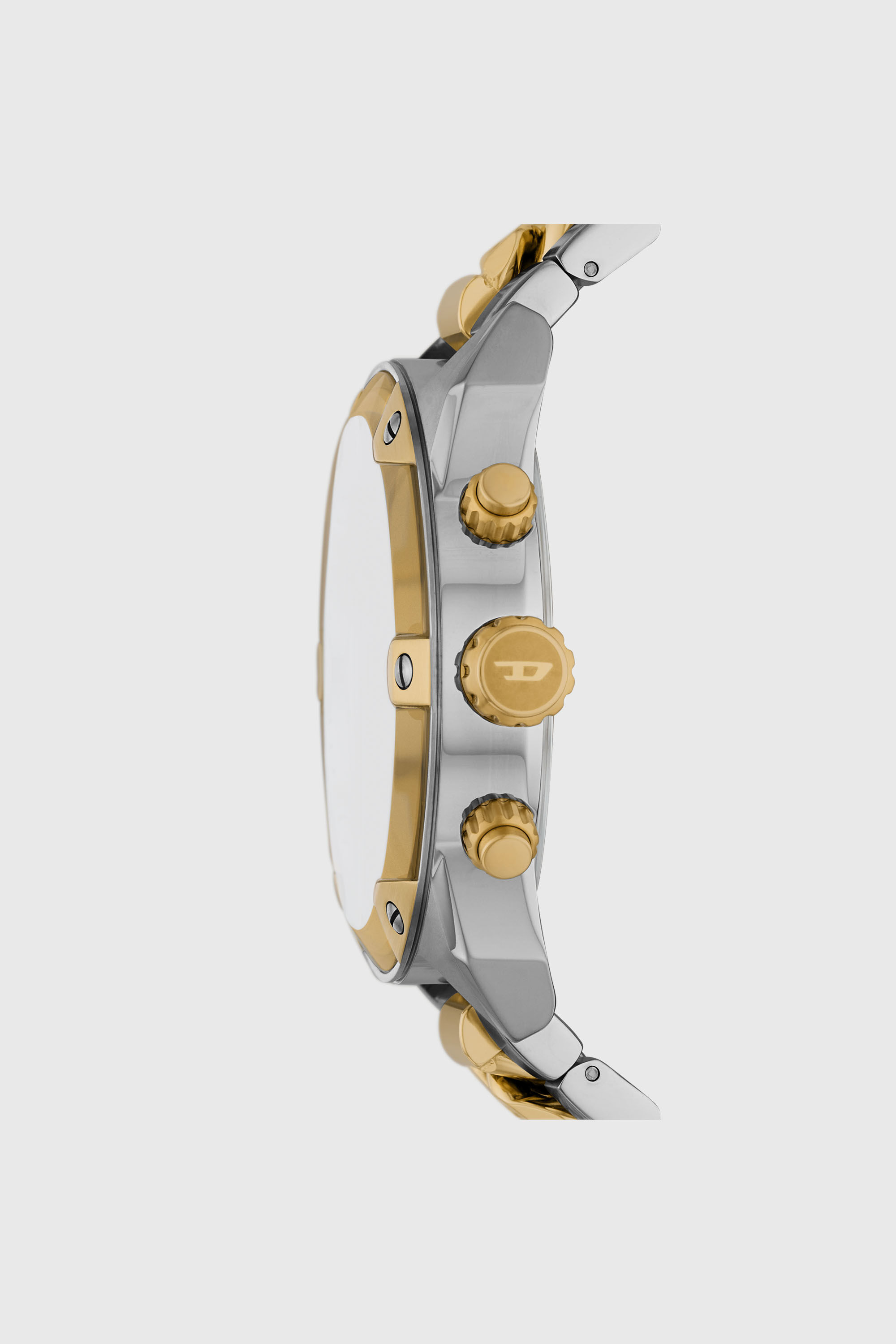 Diesel - DZ4629, Man's Spiked Stainless Steel Watch in Silver - 3