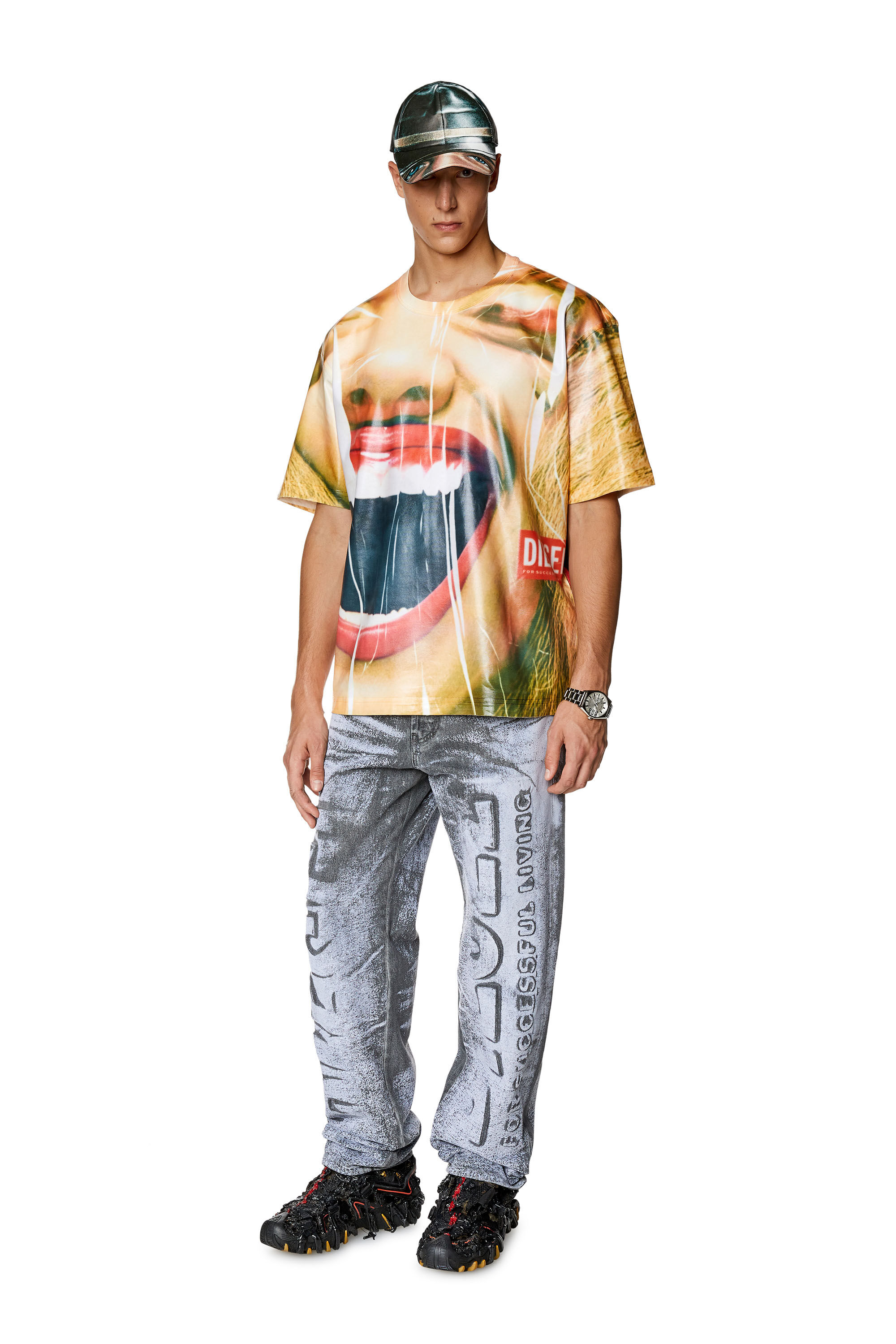 Diesel - T-WASBIRCOO, Yellow - Image 1