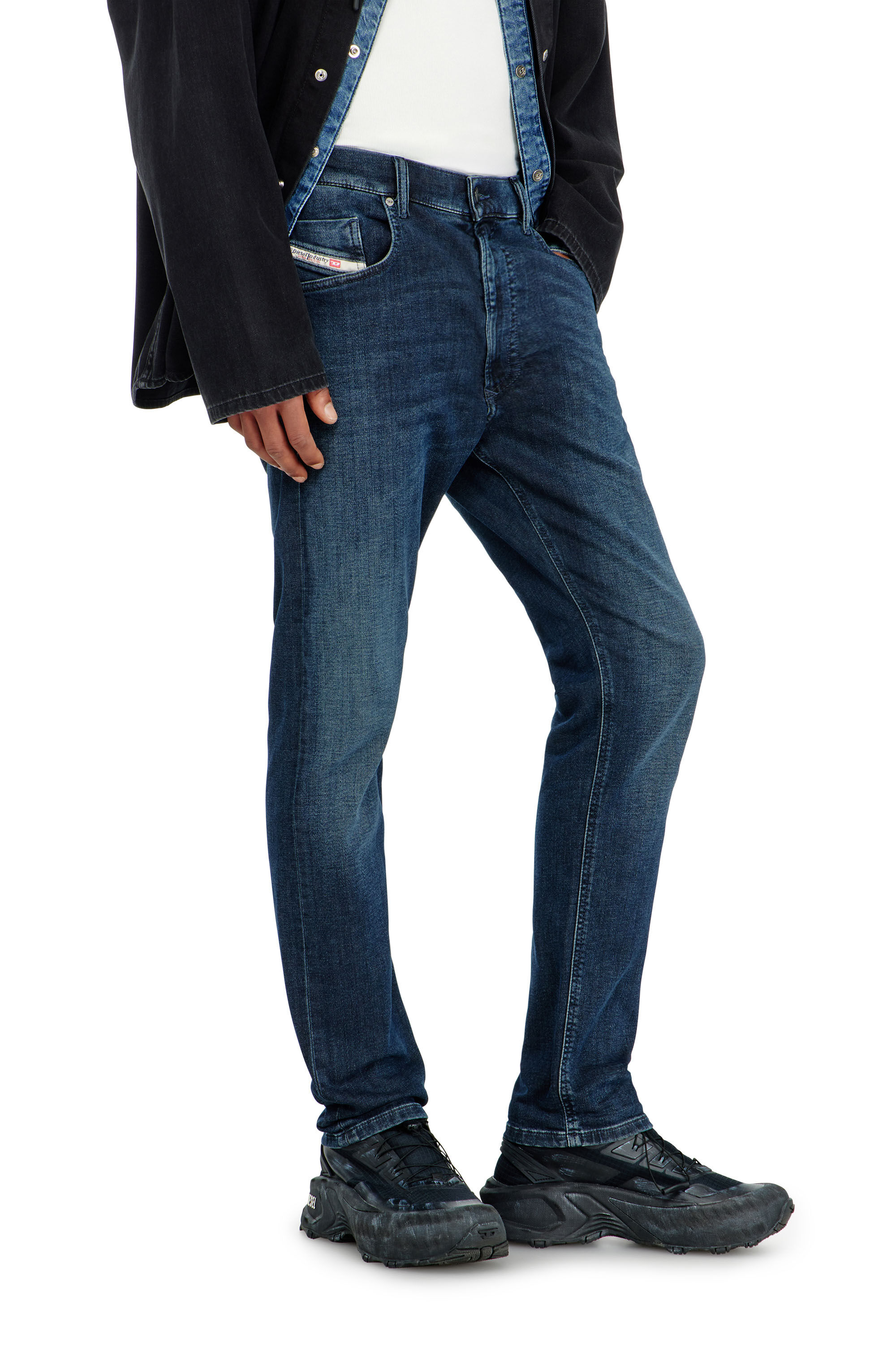 Men's Regular Jeans | Regular Waist 2032 D-Krooley-BW Joggjeans