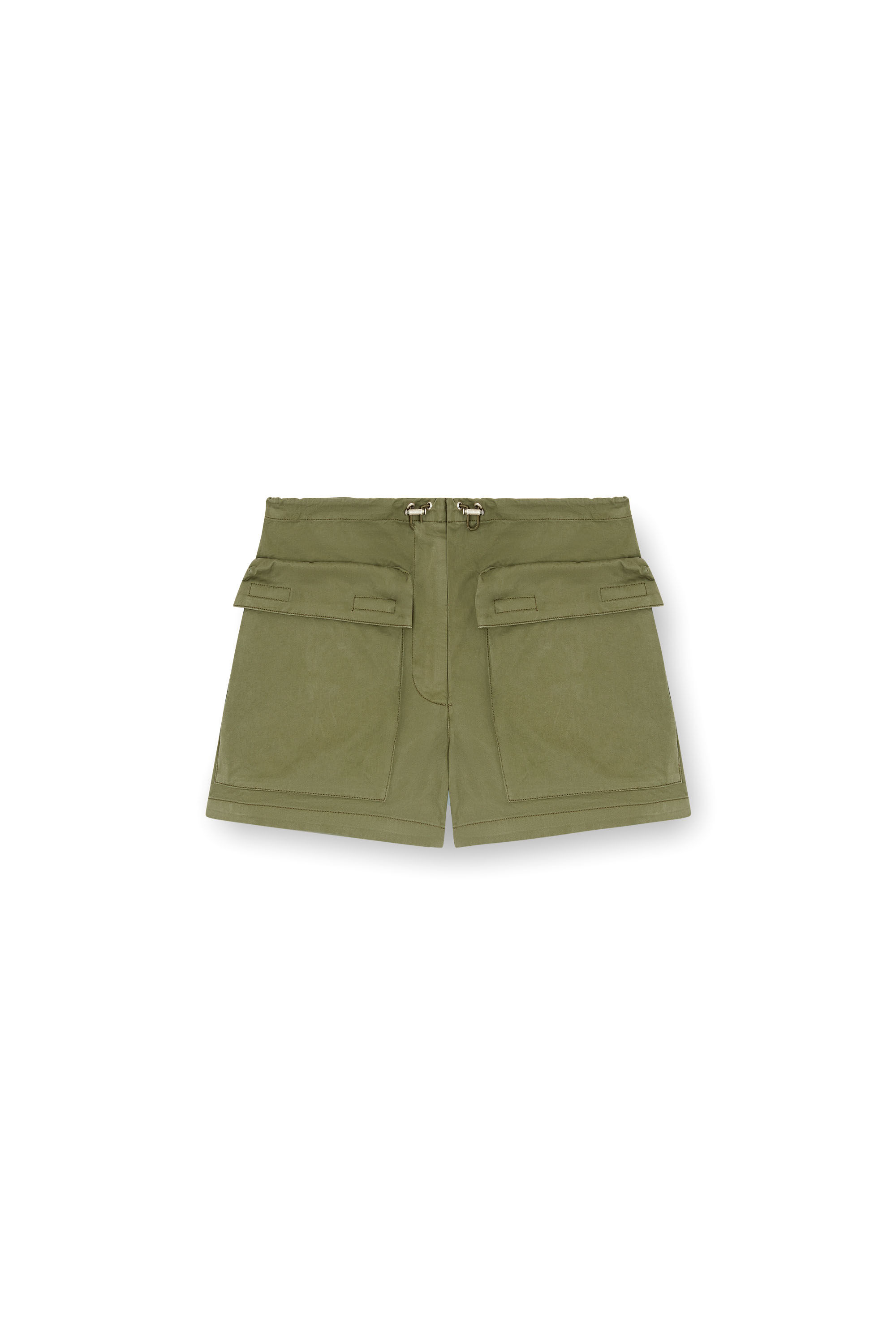 Diesel - S-ENESIS, Woman's Utility shorts in Military Green - 2