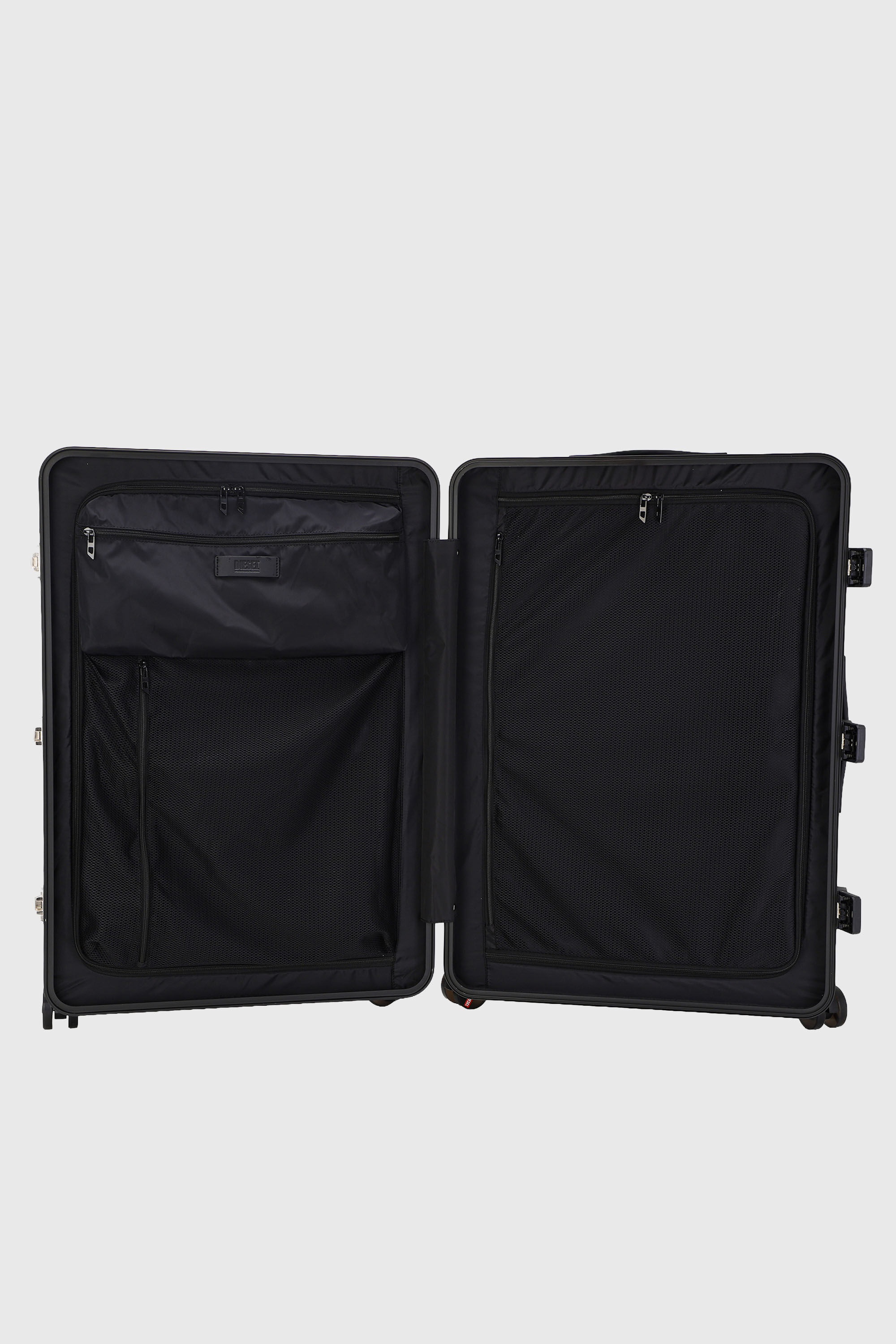 Diesel - DIESEL PC STRONG IMAGE TROLLEY- DSL003, Unisex's Rugged suitcase size L in Black - 4