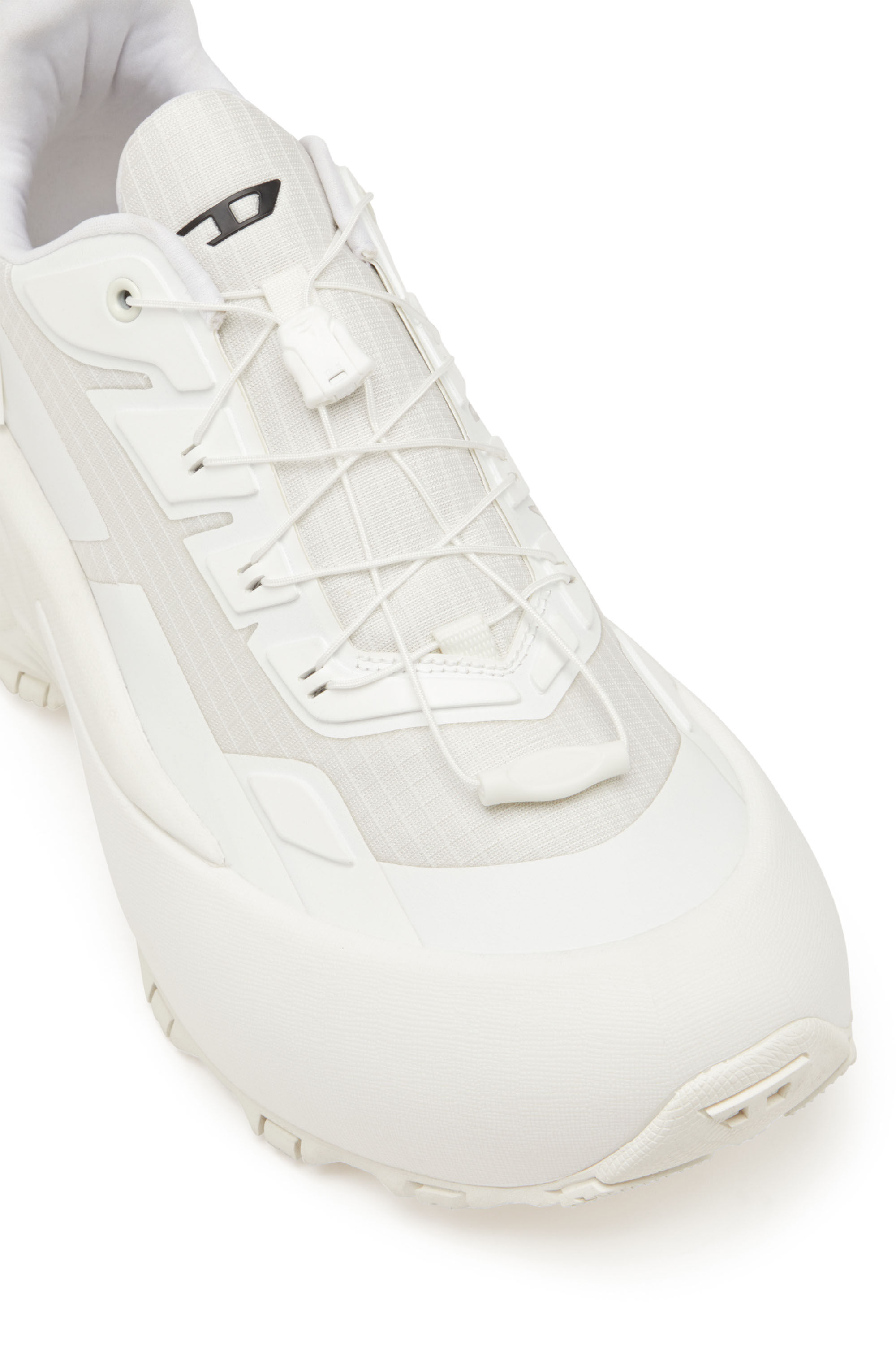 Men's D-Cage Runner-Sneakers in TPU-trimmed ripstop | White | Diesel