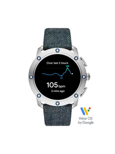 DT2015 Axial Smartwatch - Blue Denim | Diesel