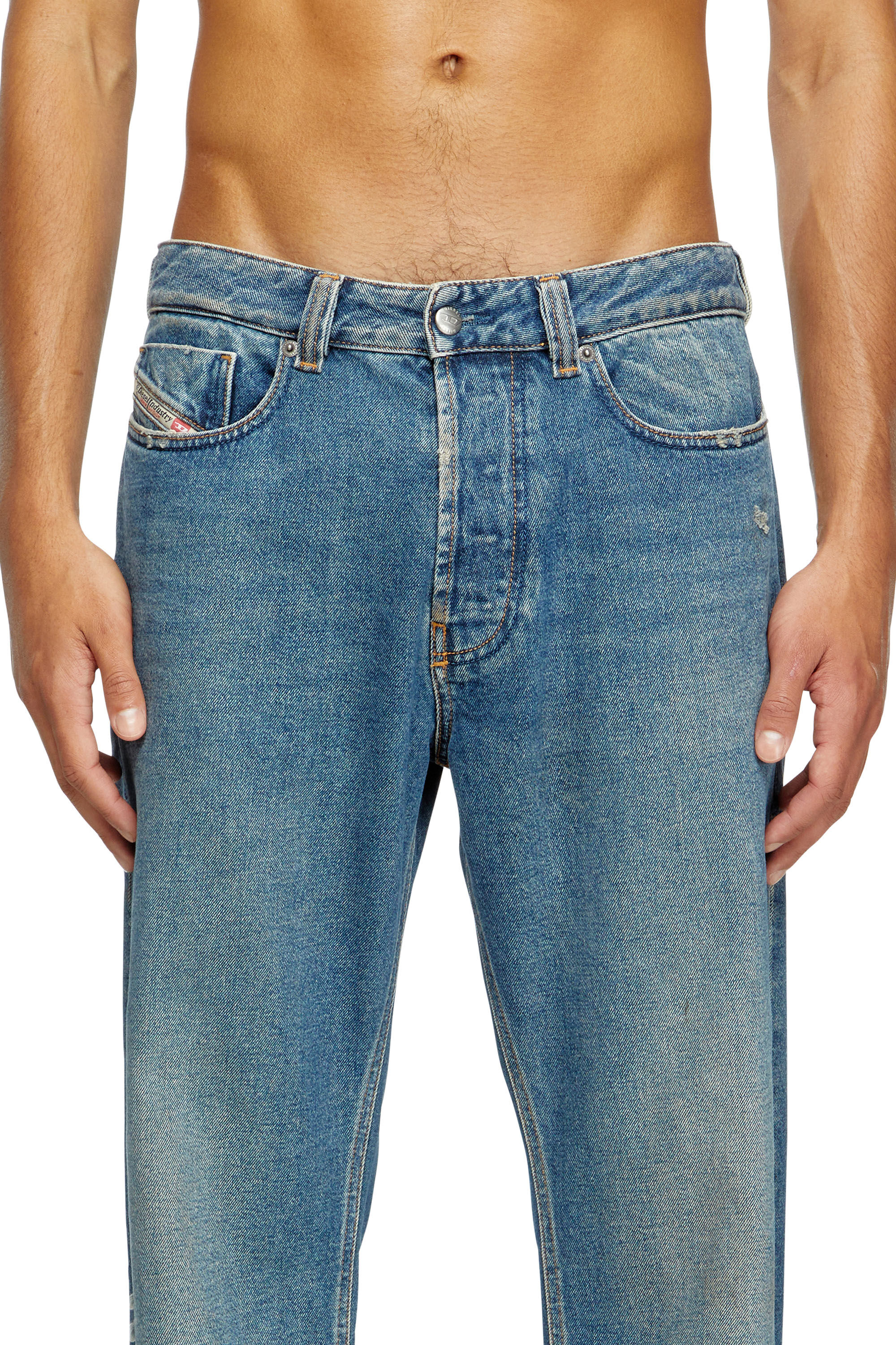 Men's Relaxed Jeans | Medium blue | Diesel 1980 D-Eeper