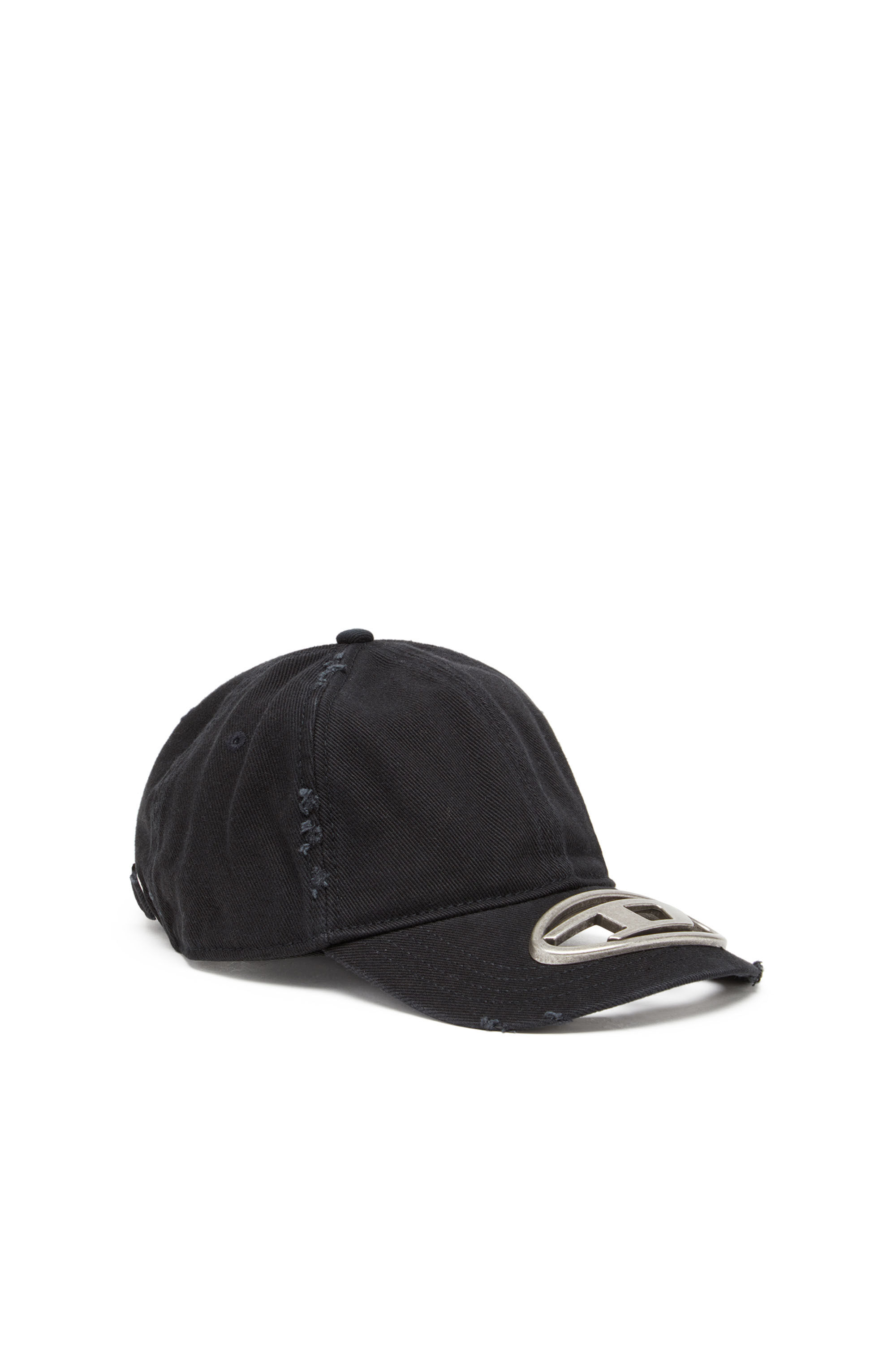 Men's Baseball cap with metal Oval D plaque | Diesel C-BEAST-A1