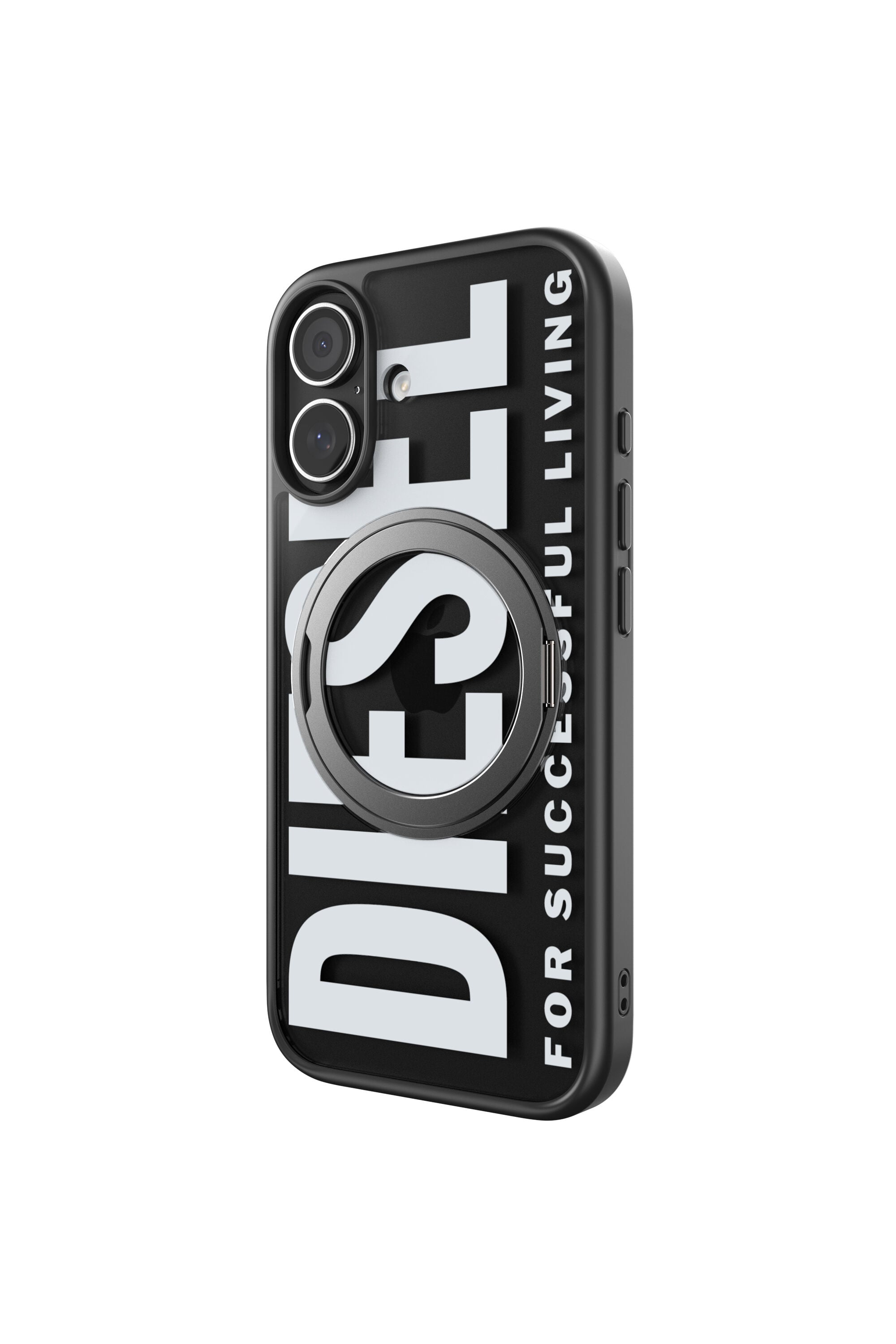 Women's Ringstand-Magsafe case for iPhone 17 | Black | Diesel