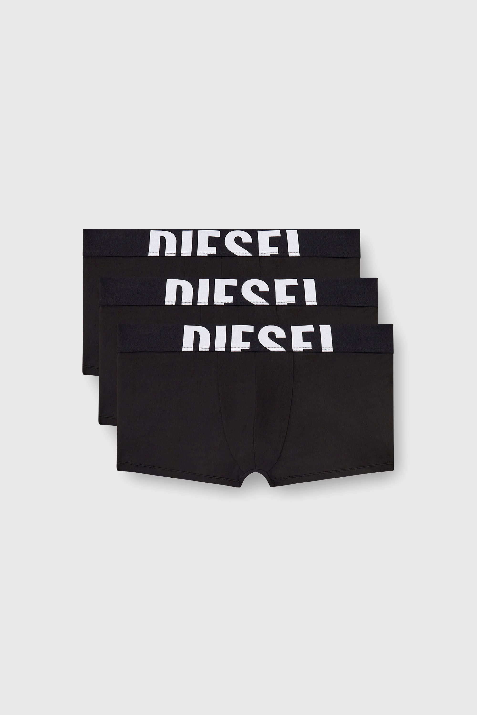 Diesel - DAMIEN-D-POP-3PACK-55, Man's Three-pack boxer briefs in microfibre in Black - 2