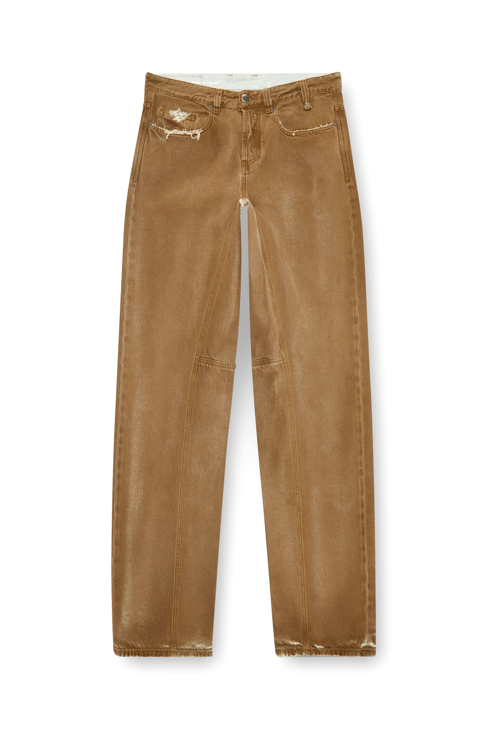 Men's Regular Jeans | Black/Dark grey | Diesel 2001 D-Macro