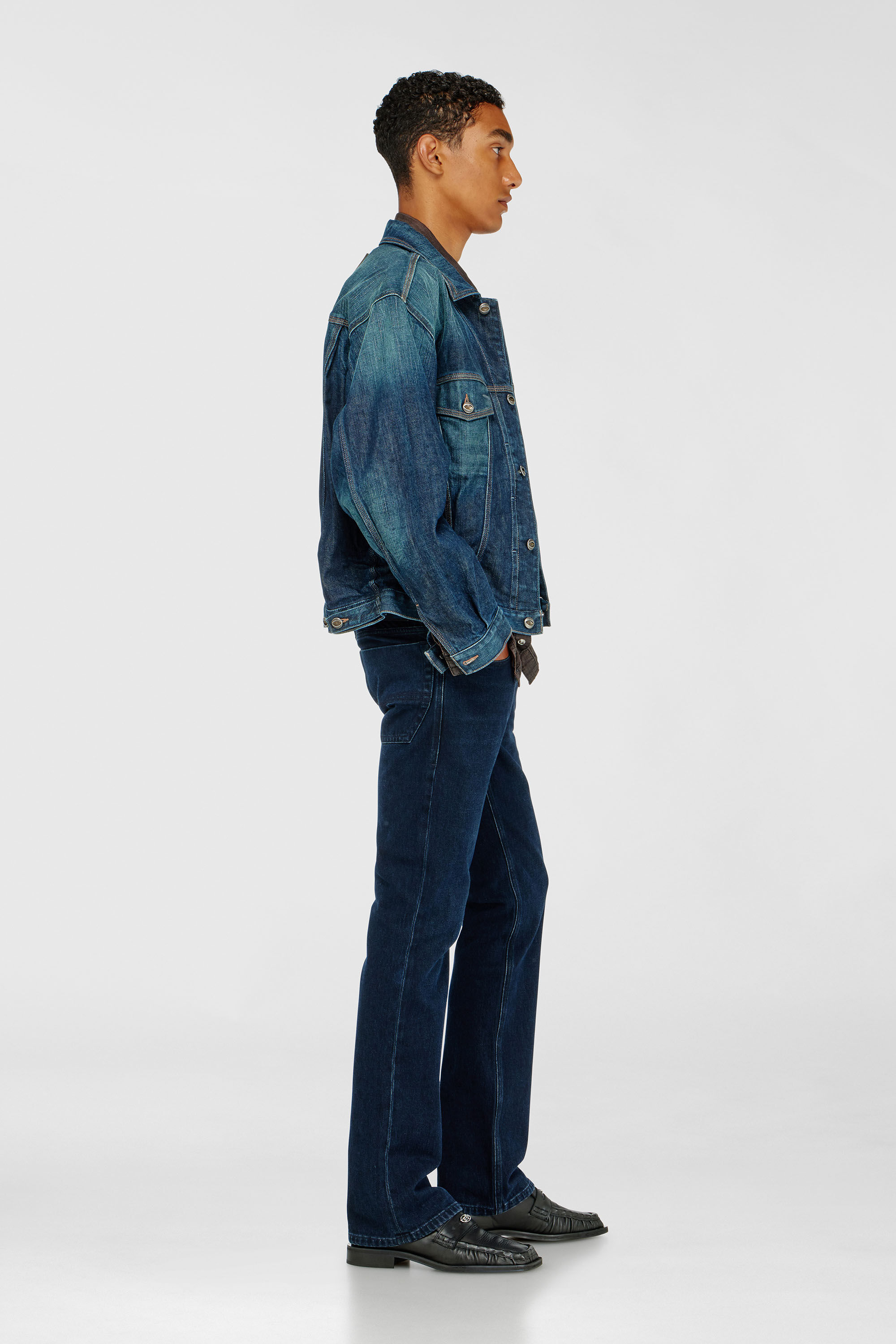 Diesel - Man's Bootcut Jeans 2007 Zatiny 0KBBJ, Dark Blue - 2