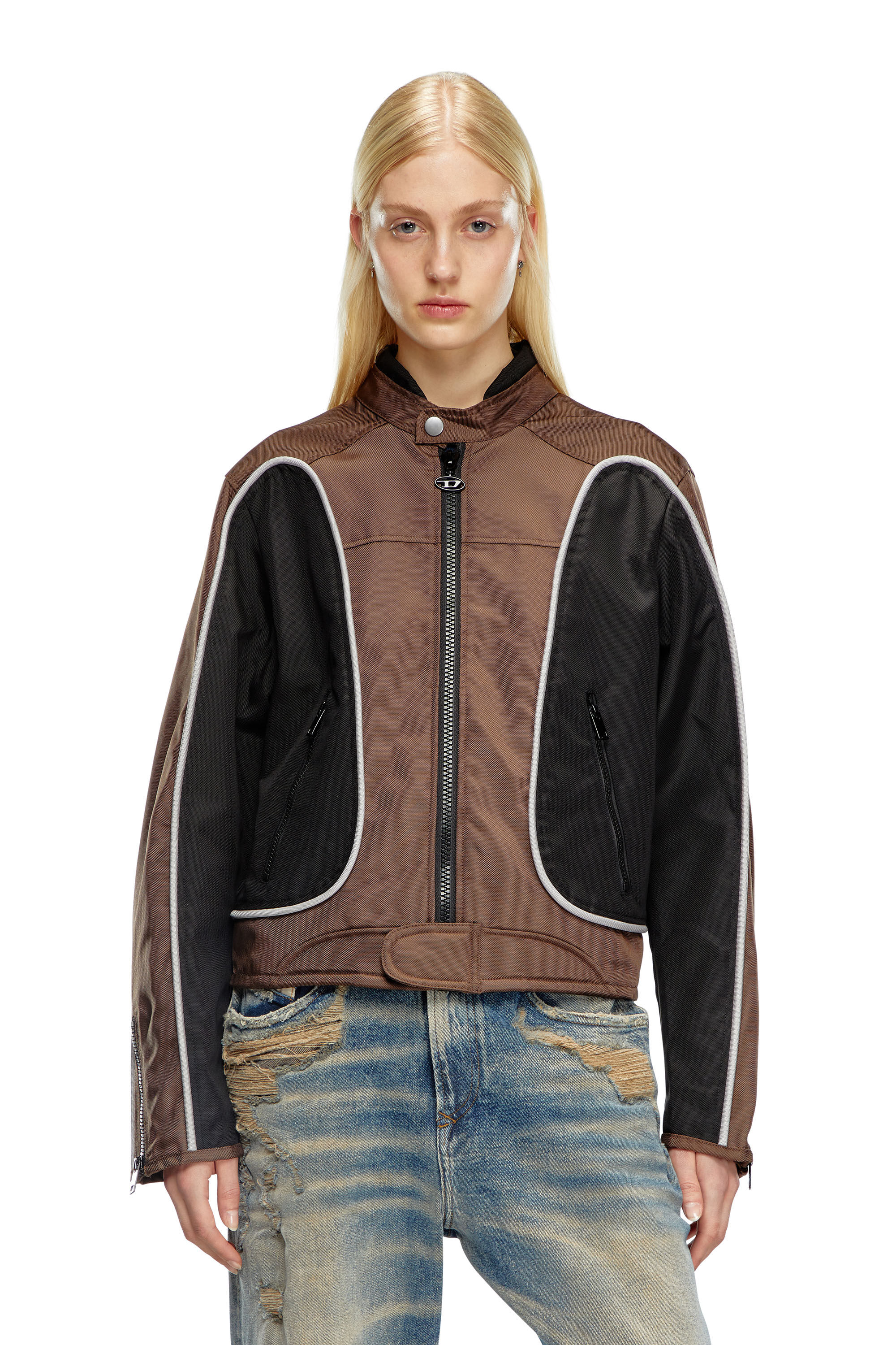 たぬき 希少 J-BLINK Diesel | nylon waterproof in jacket Biker 90's Unisex: ジャケット・アウター