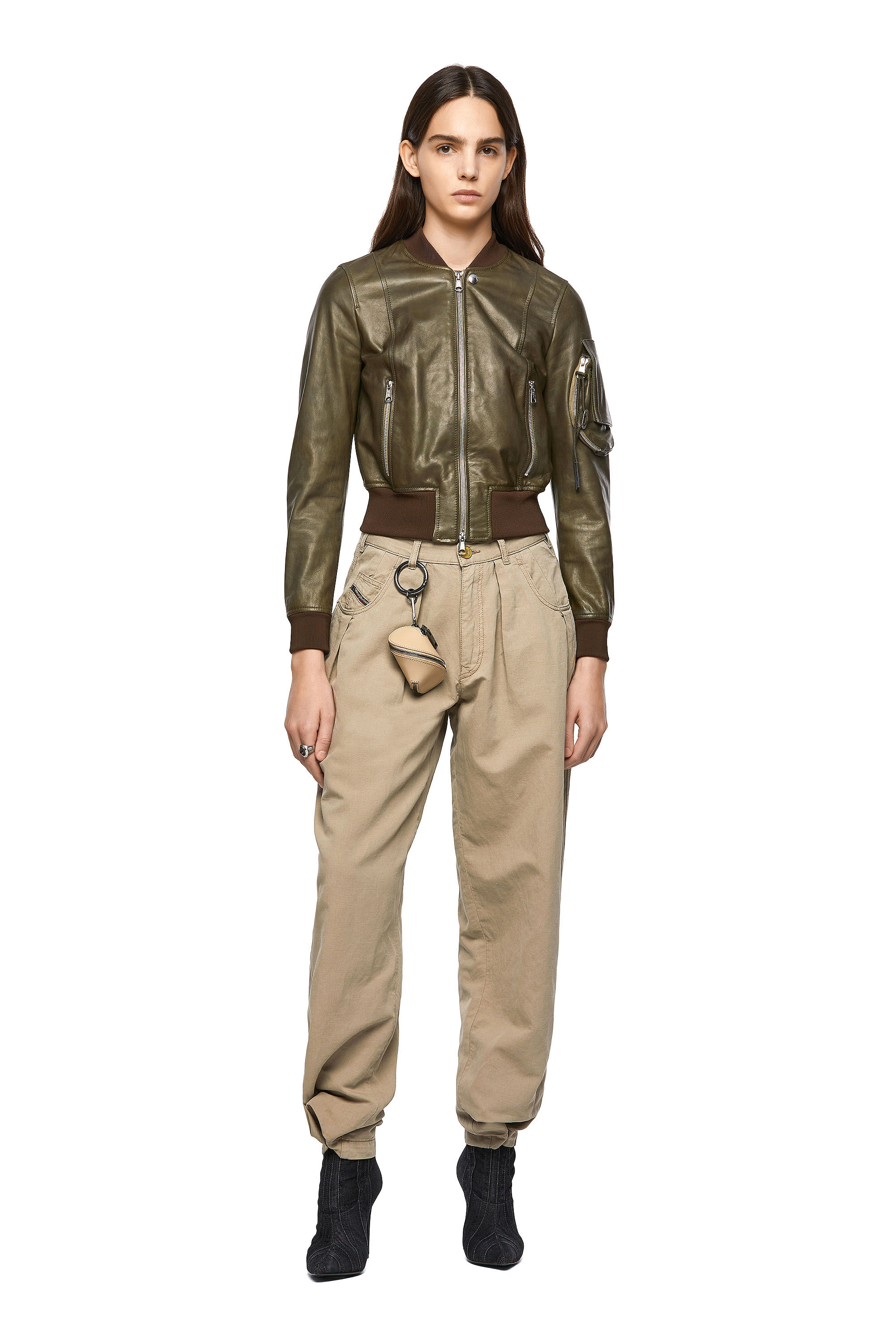 diesel olive green jacket