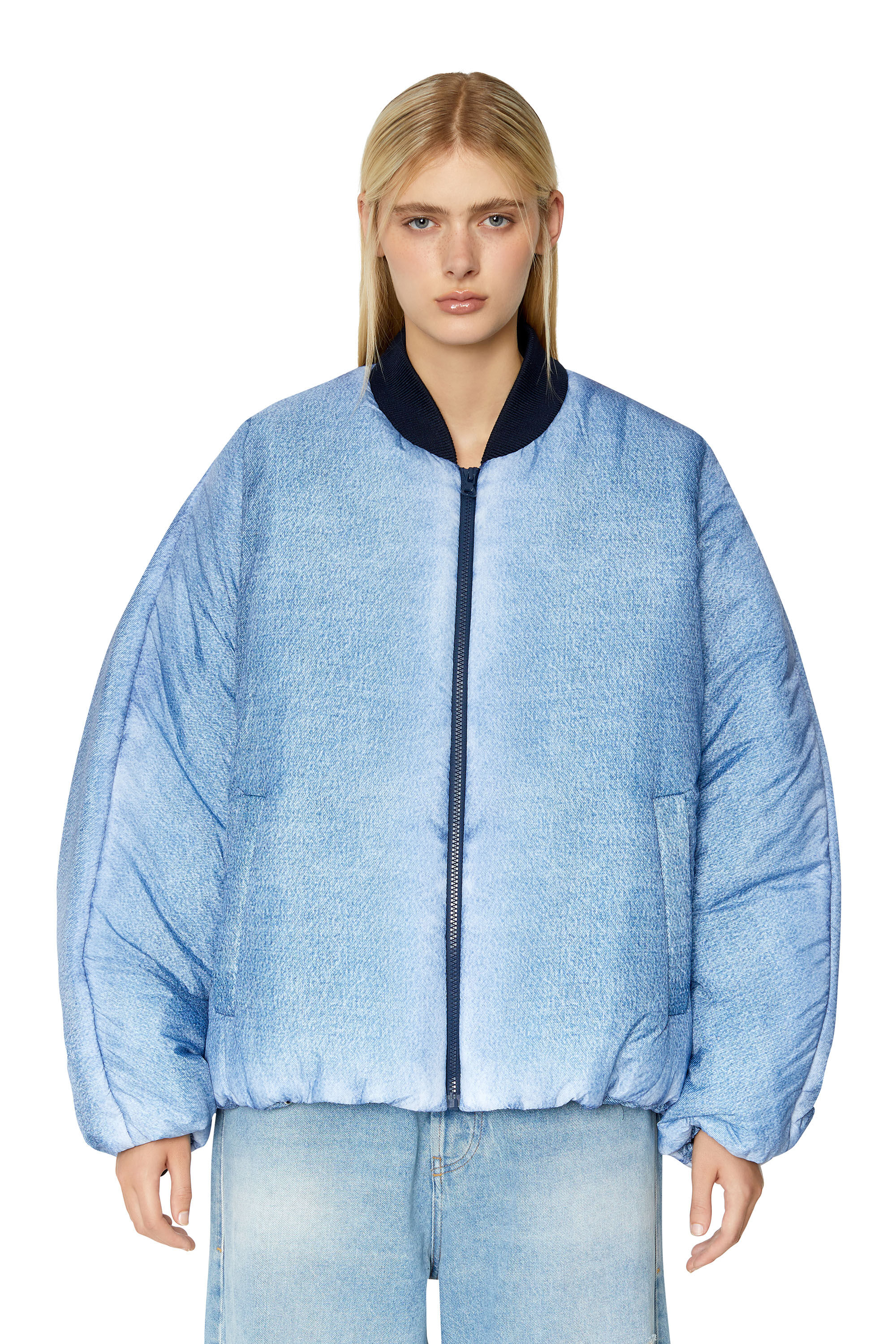 Diesel - W-DAY-PRINT, Light Blue - Image 3