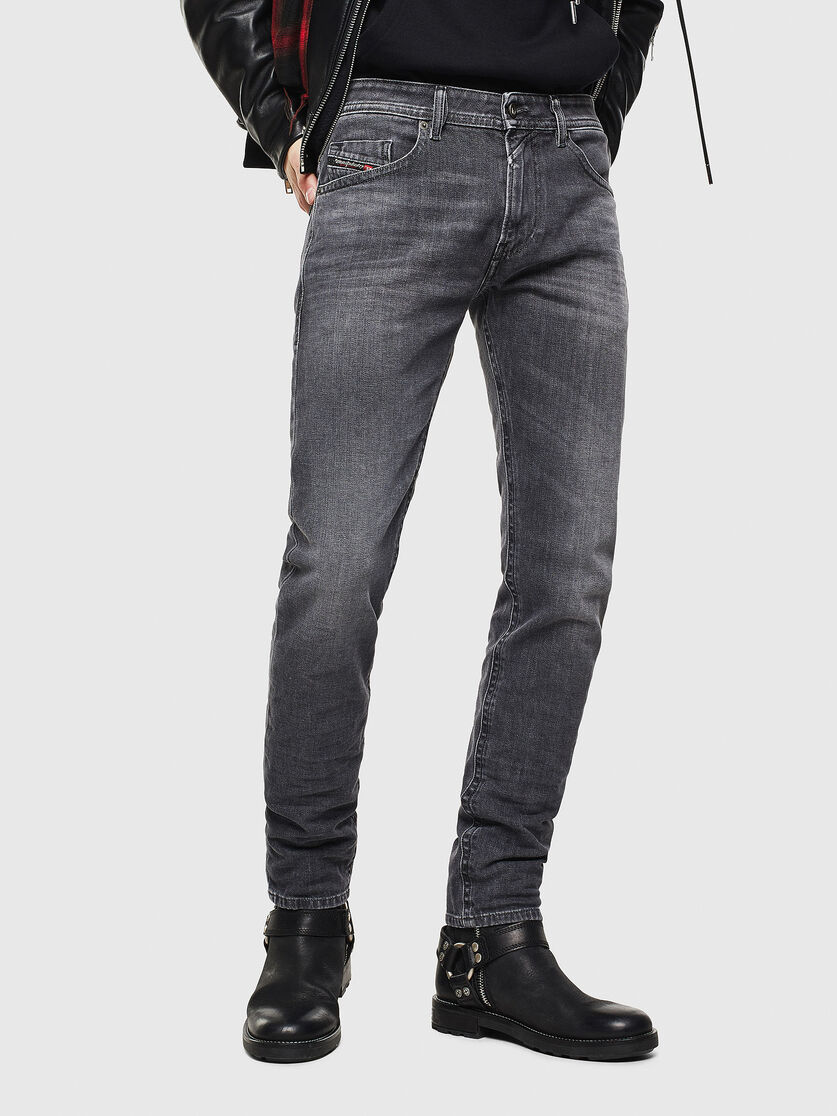 Thommer 0095i Man Slim Black Dark Grey Jeans Sel Thommer 0095i Man Slim Black Dark Grey