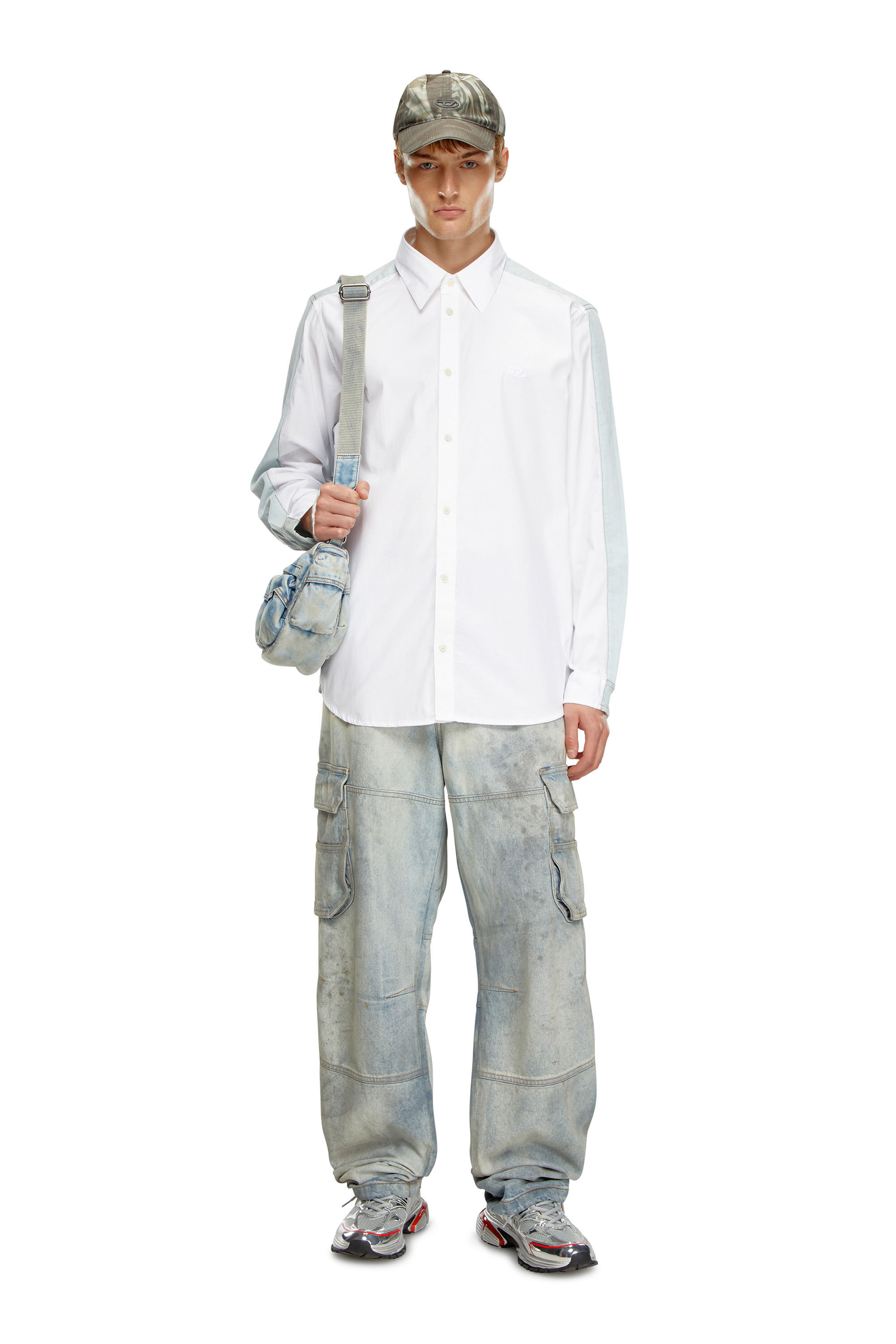 Diesel - S-SIMPLY-DNM, White/Blue - Image 1